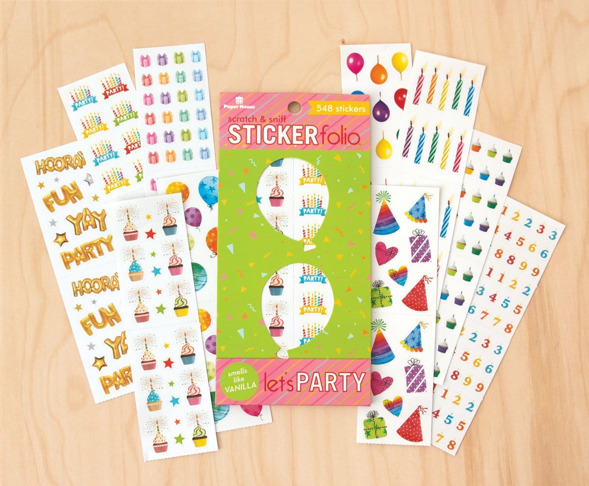  Scratch And Sniff Stickers - Let's Party、mySite、ghnorth