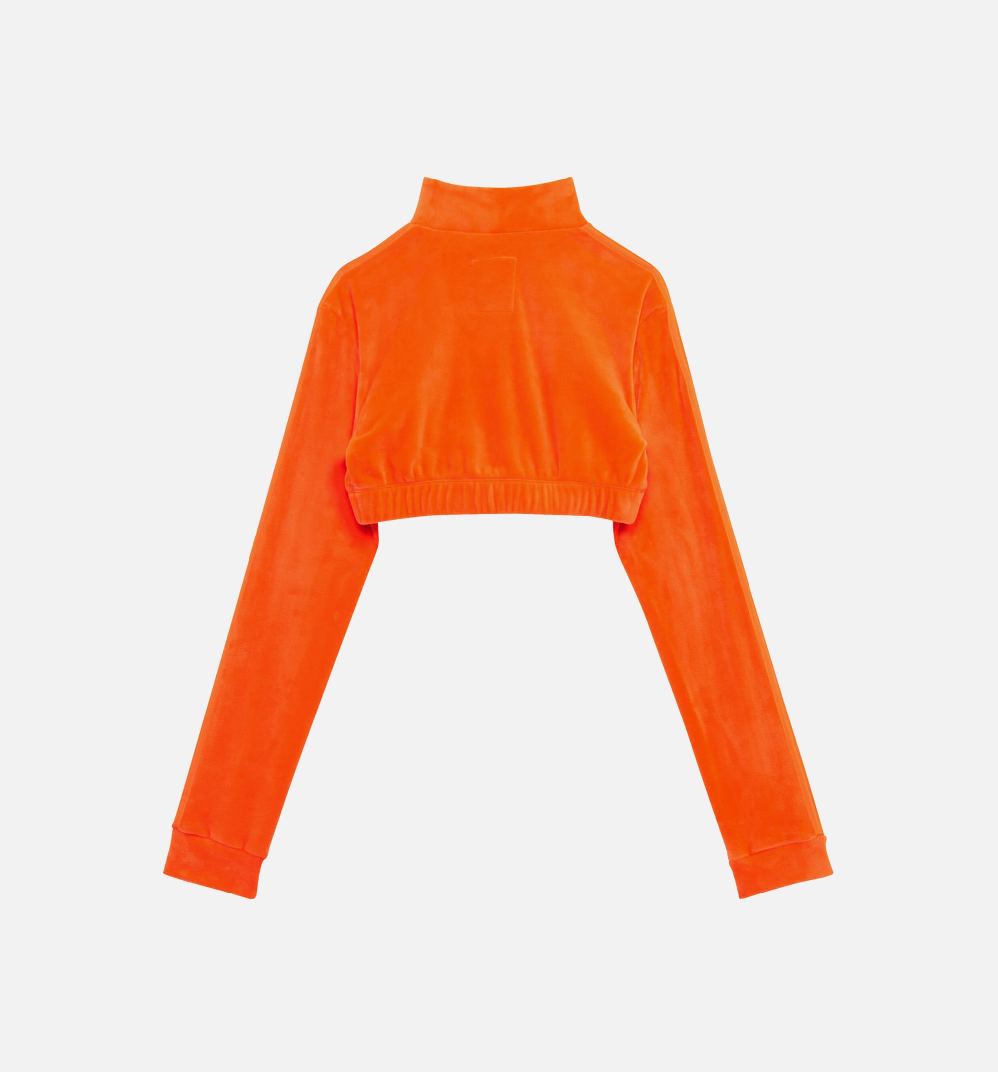 Jeremy Scott Velour Bra Track Top Womens Top - Orange、mySite、dreamappss