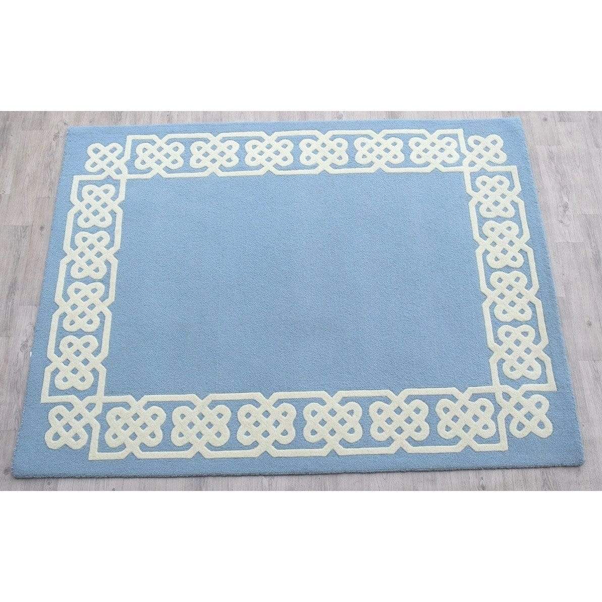 Worth Avenue Blue Wool Rug、mySite、gigharbornorthrealestate