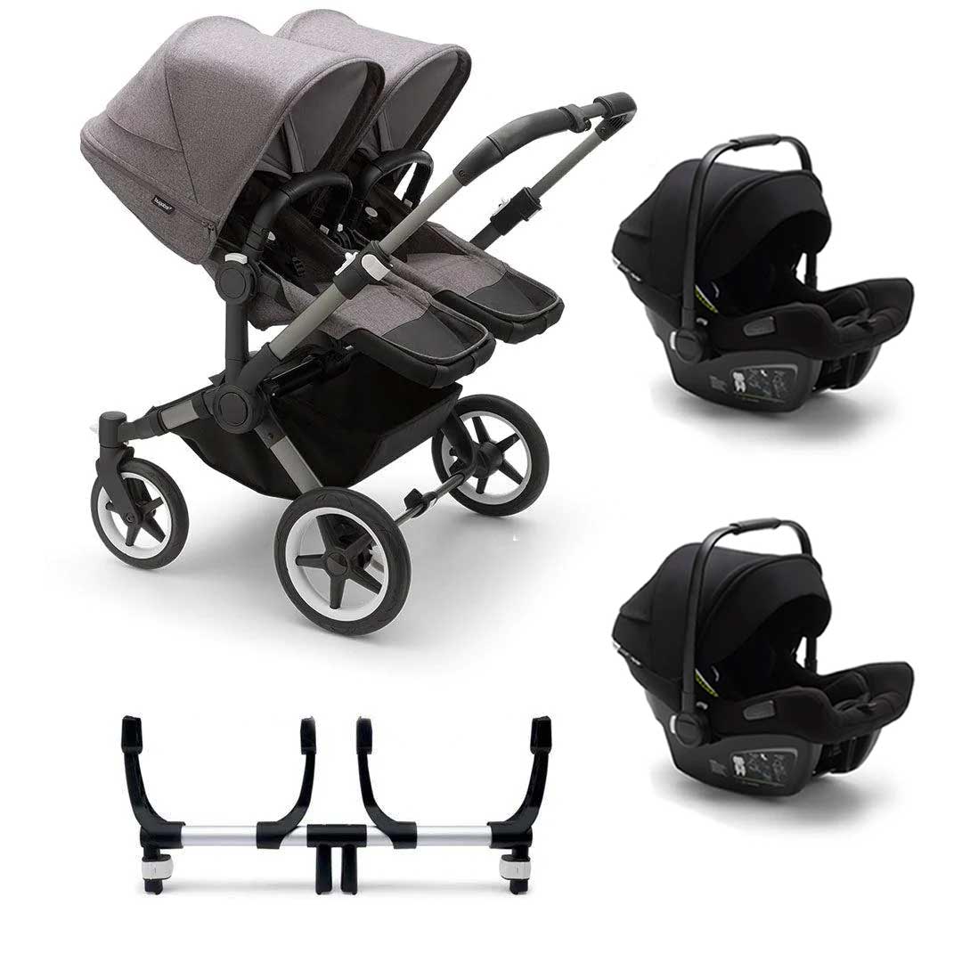  Bugaboo Donkey 5 Twin Complete + Turtle Air Travel System、mySite、merchandisen