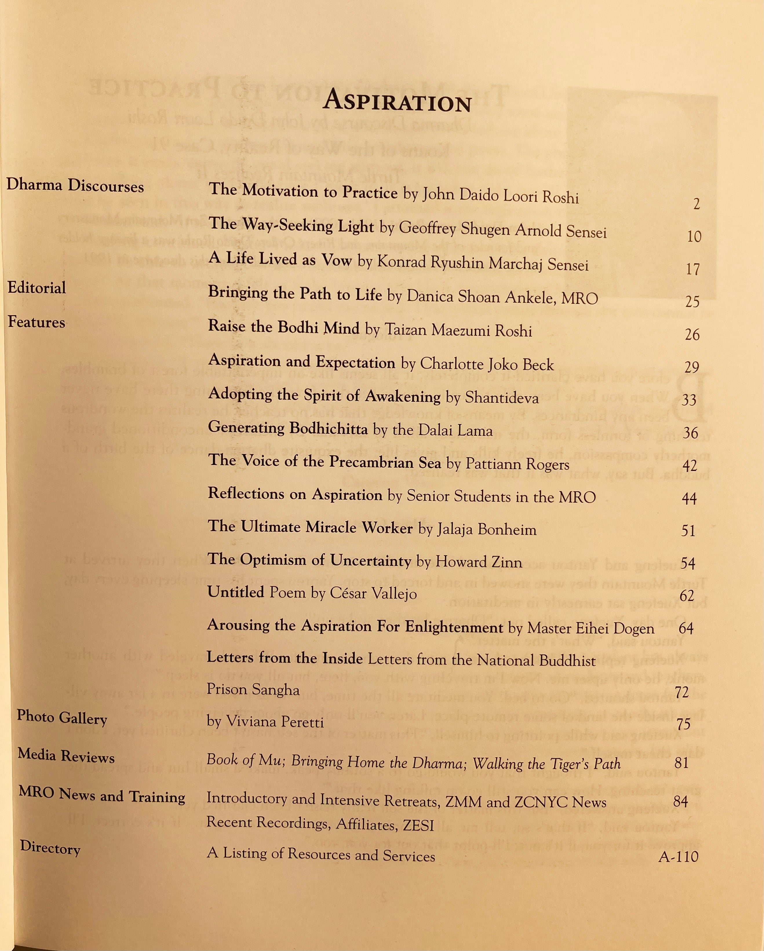 Aspiration - Mountain Record, Vol. 30.2, Winter 2011、mySite、topwebapps