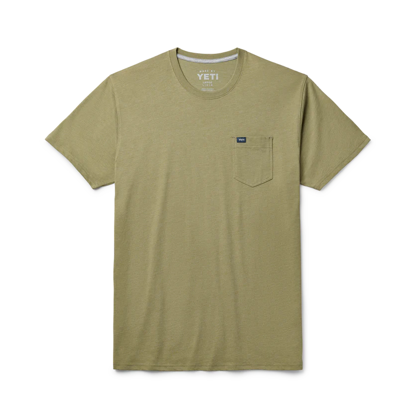 YETI Premium Pocket Short Sleeve T-Shirt、mySite、noshort