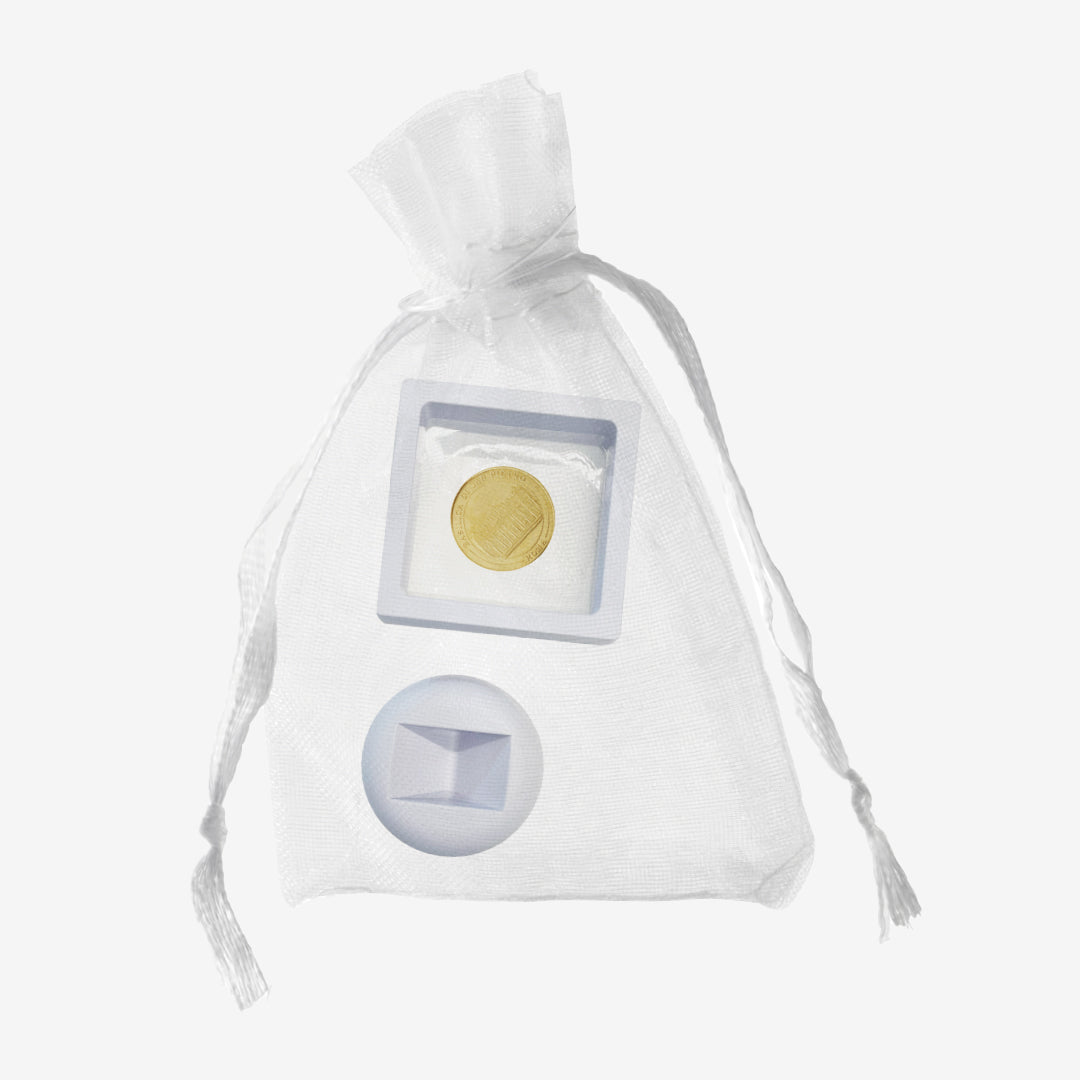 Moneta Ufficiale Giubileo 2025 con scatola、mySite、topwebapps