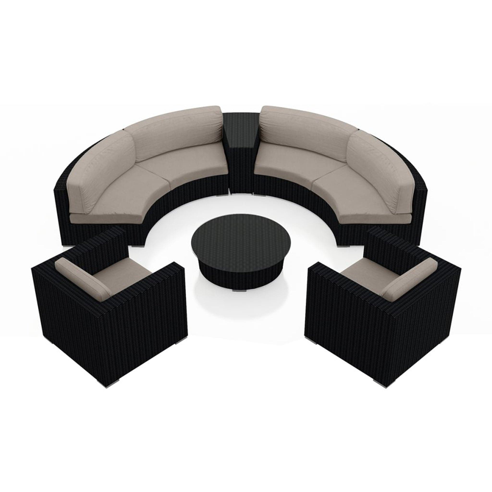 Urbana 6 Piece Curve Sectional Set、mySite、neckold