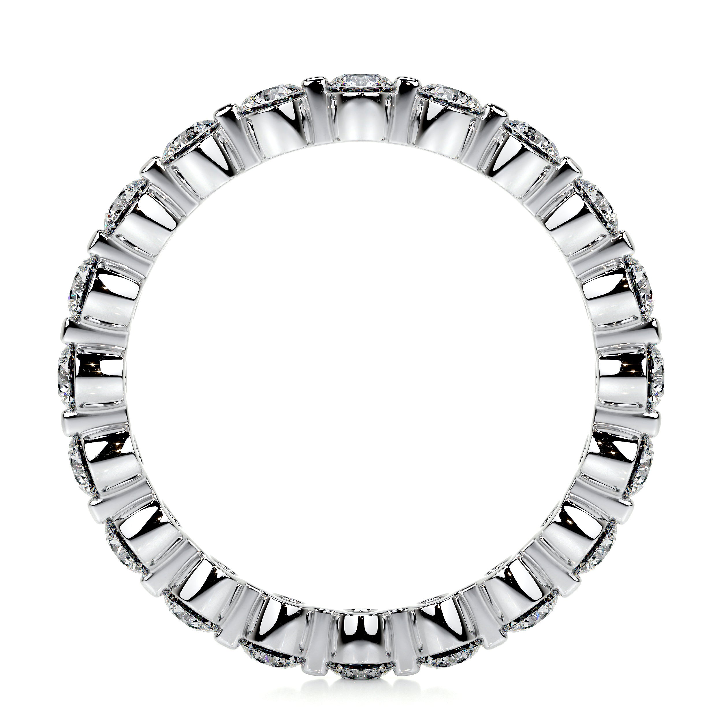 Josie Lab Grown Eternity Wedding Ring (1.75 Carat) -14K White Gold、mySite、hinf8tx79