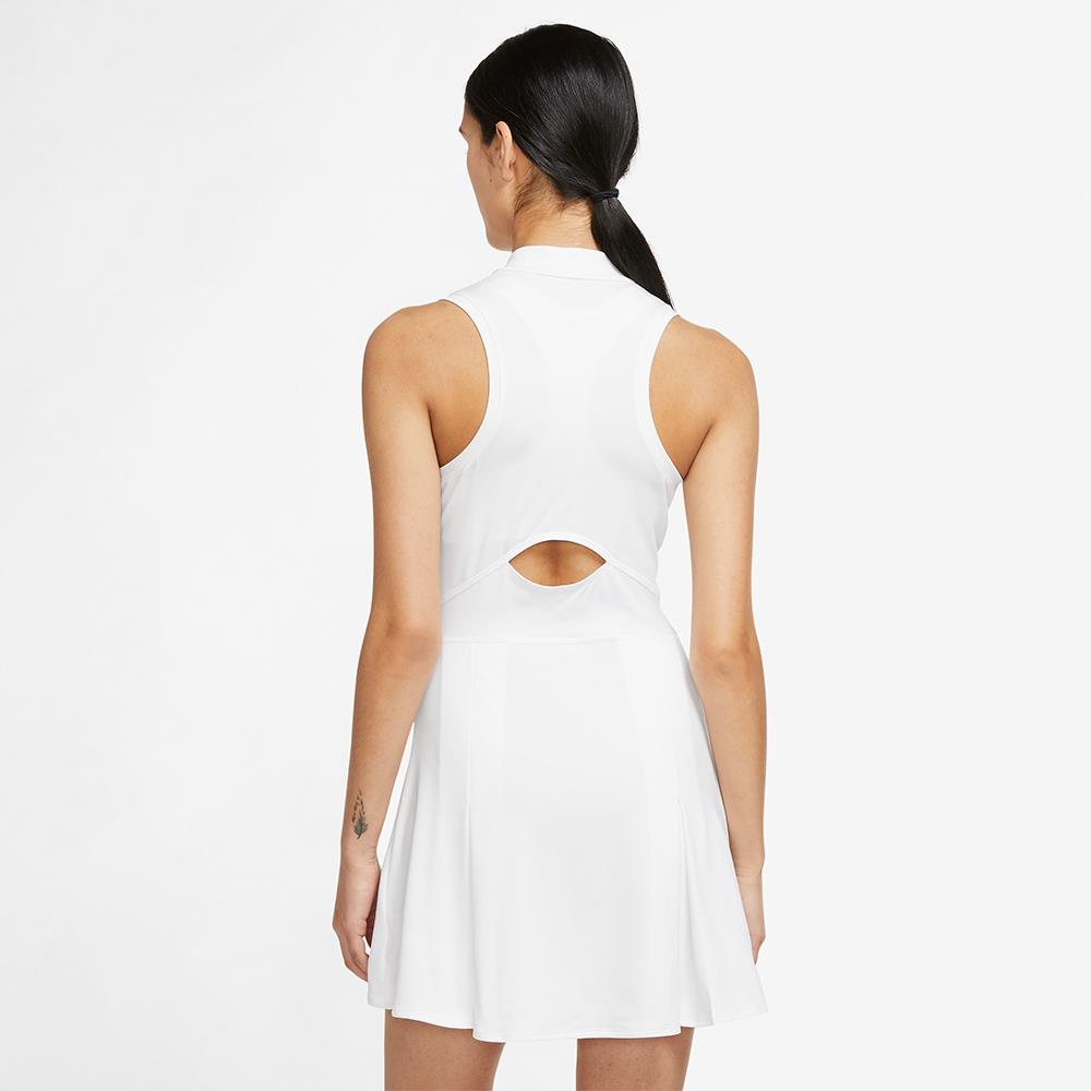 Nike Women's Victory Dress - White/Black、mySite、neckold