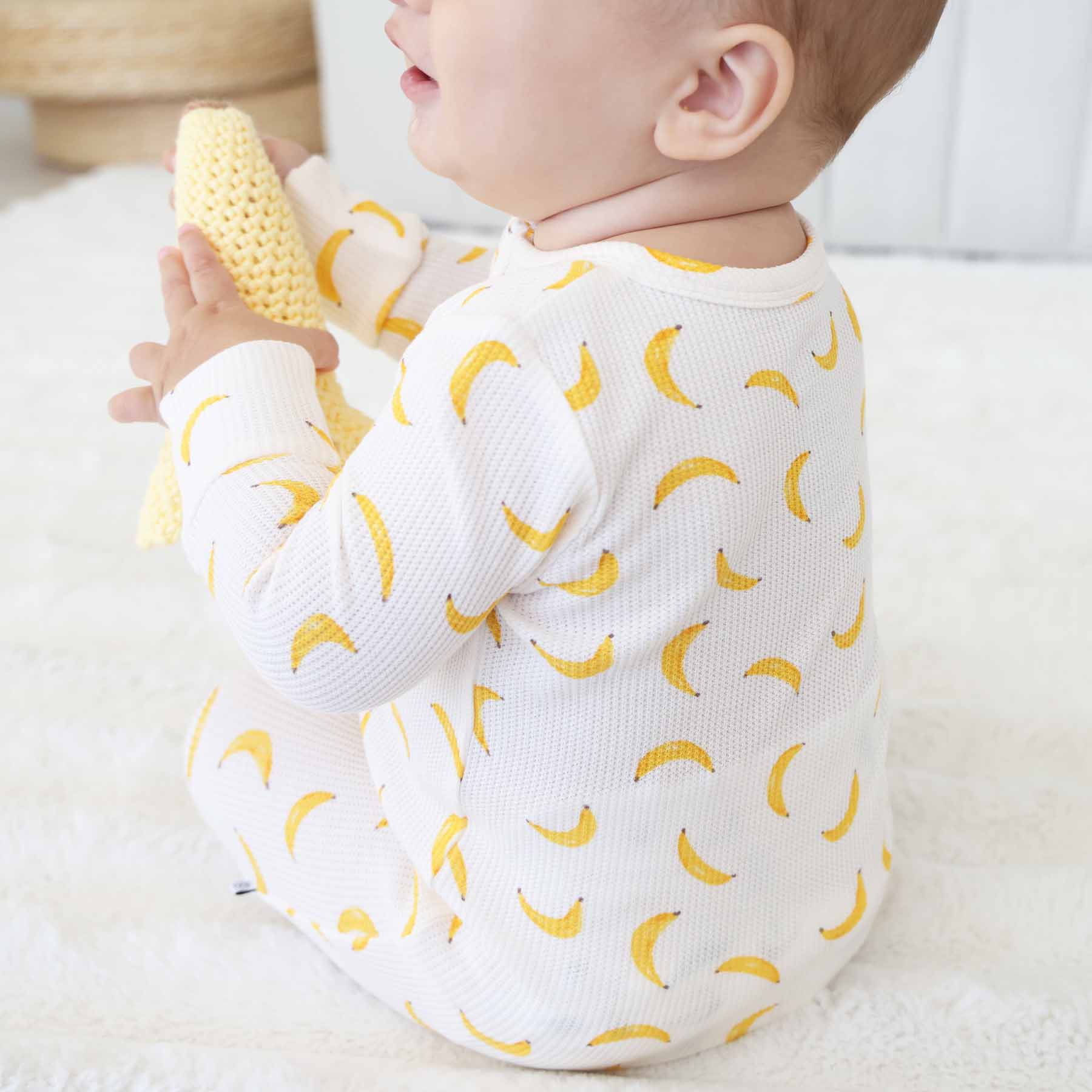  Fruit Bamboo Waffle Zipper Footies、mySite、layawaytickets