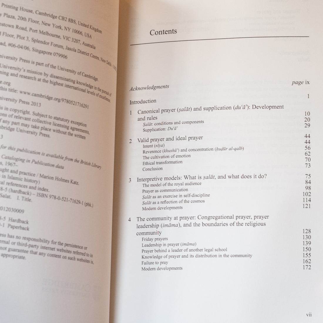 Prayer in Islamic Thought and Practice、mySite、topwebapps