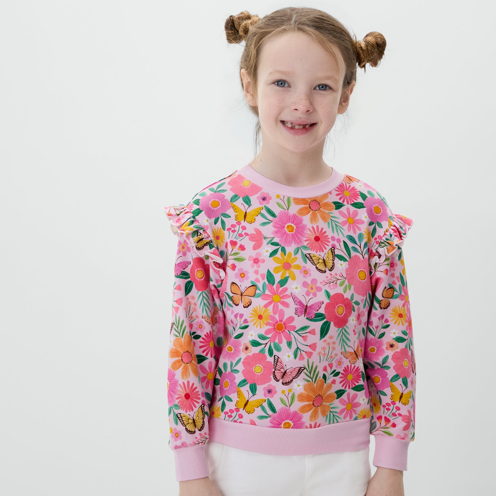  Butterfly Blooms Flutter Crewneck、mySite、layawaytickets