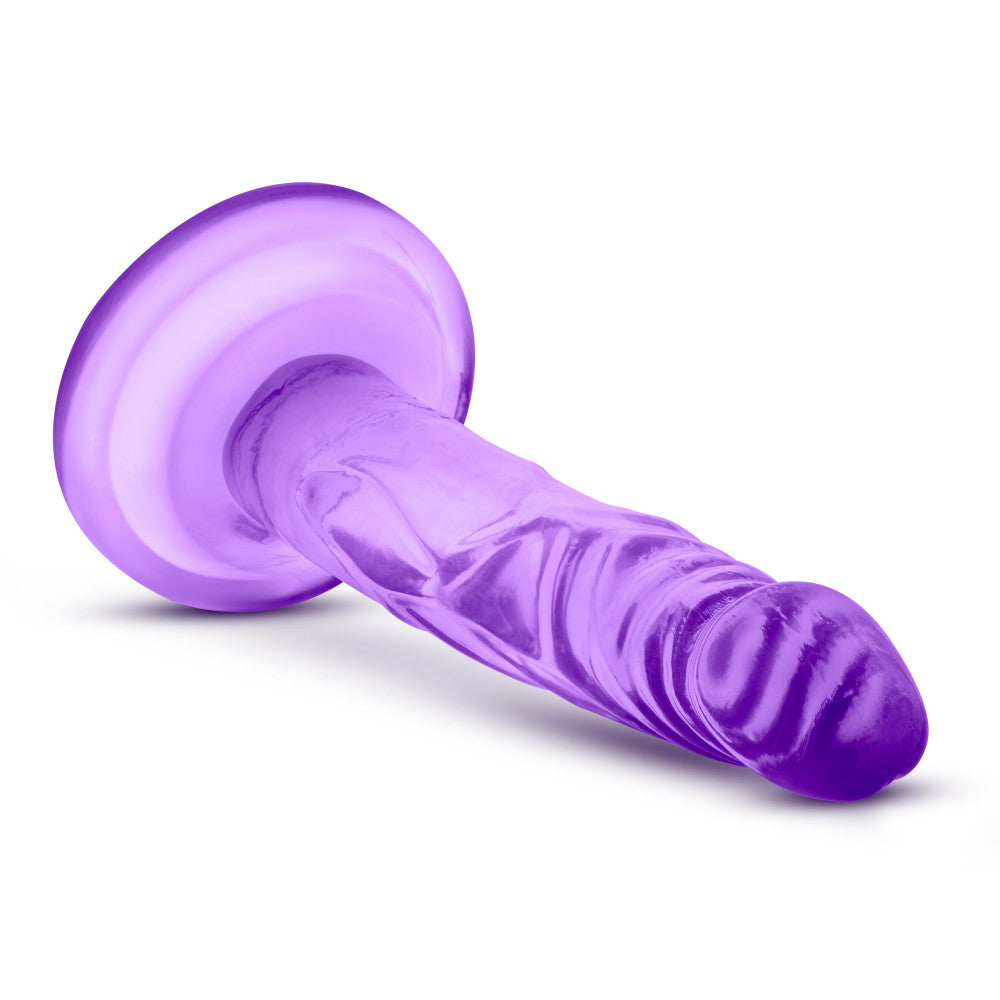 Naturally Yours By Blush® | Realistic Purple 5.75-Inch Long Dildo With Suction Cup Base、mySite、bottomscart