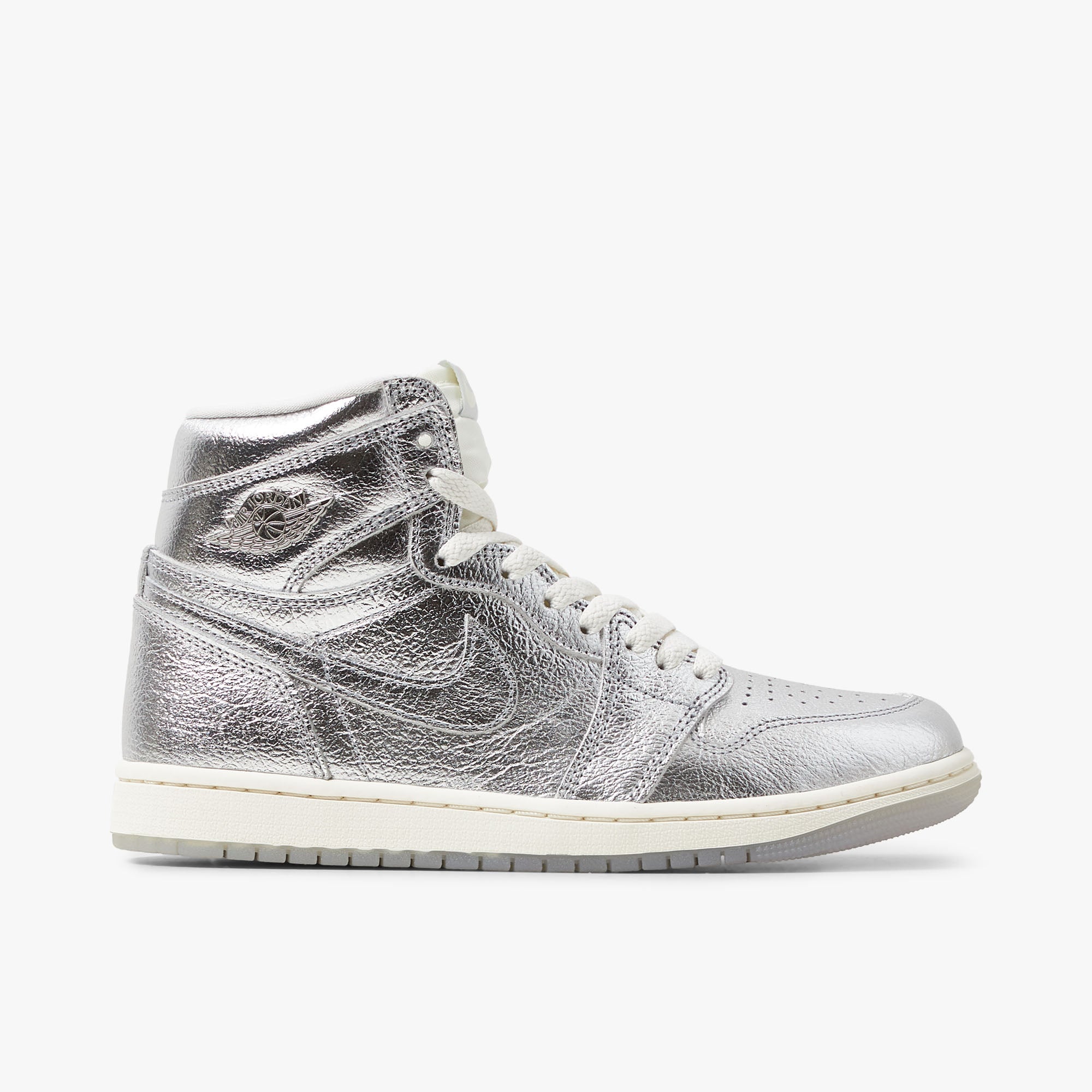  Jordan Women's 1 Retro High OG Metallic Silver / Photon Dust - Sail、mySite、merchandisen