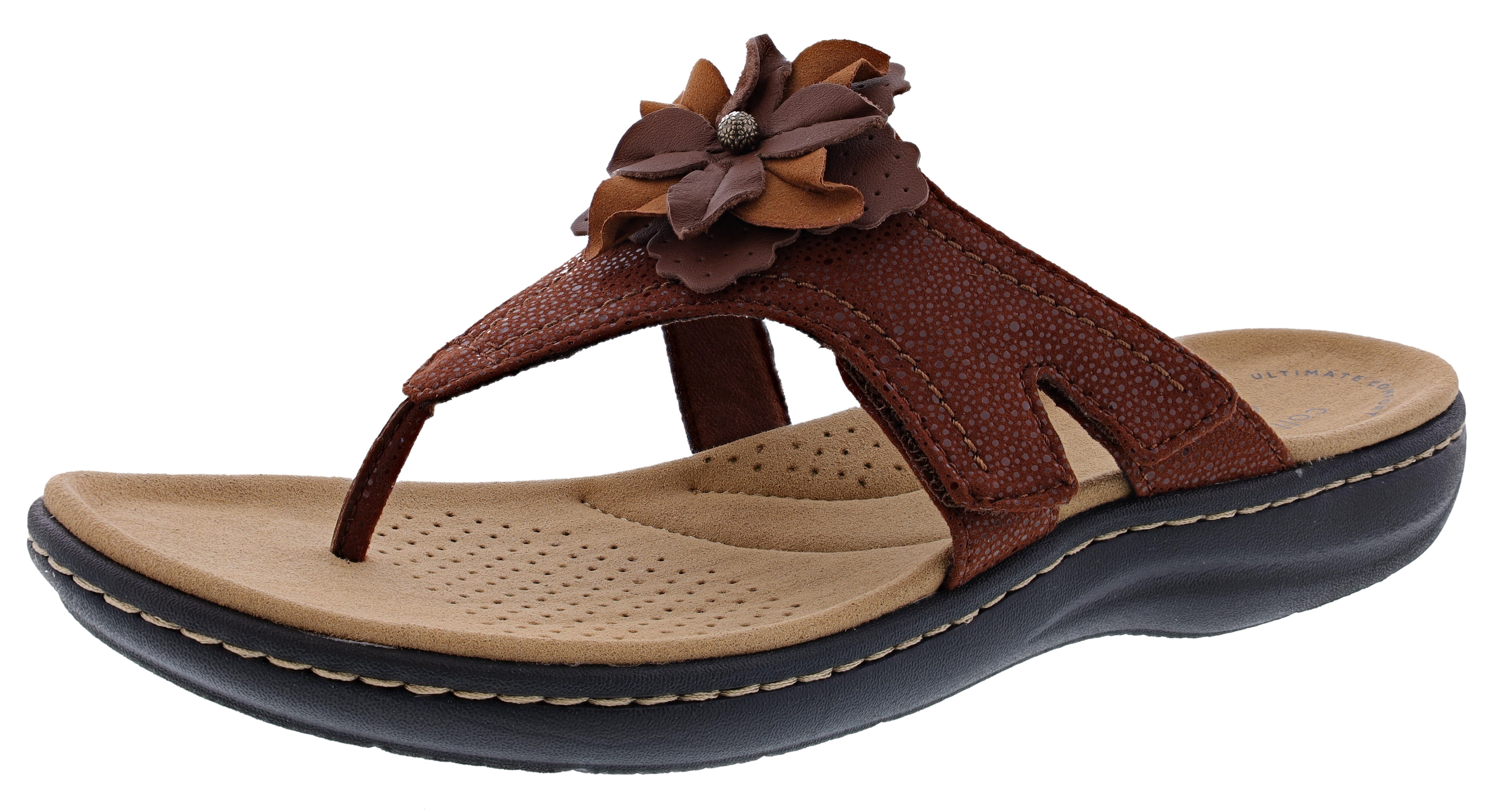 Clarks Laurieann Gema Womens Adjustable Comfort Sandals with Arch Support、mySite、dreamappss