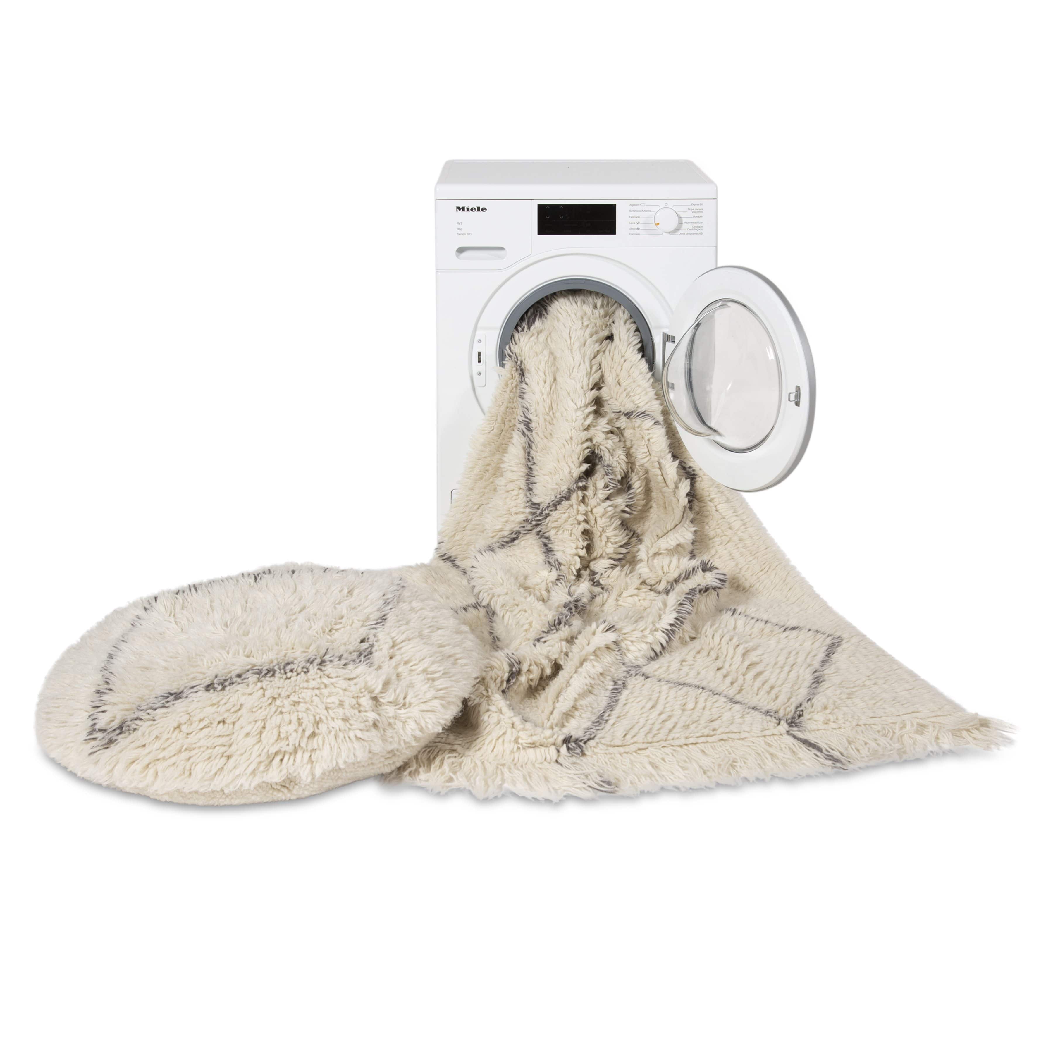 Berber Soul Wool Washable Pouffe、mySite、gigharbornorthrealestate