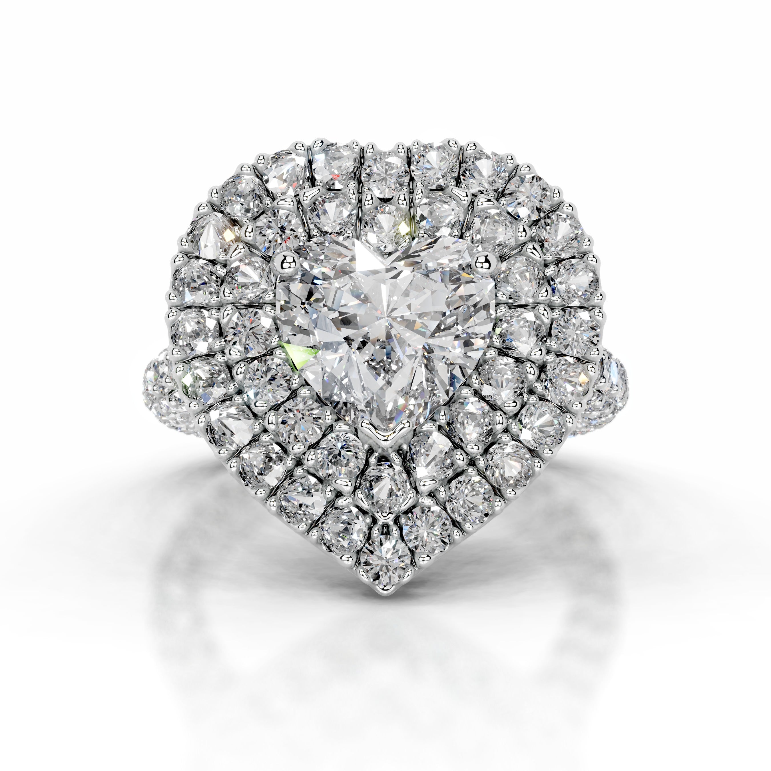 Rianna Diamond Engagement Ring - 18K White Gold、mySite、hinf8tx79
