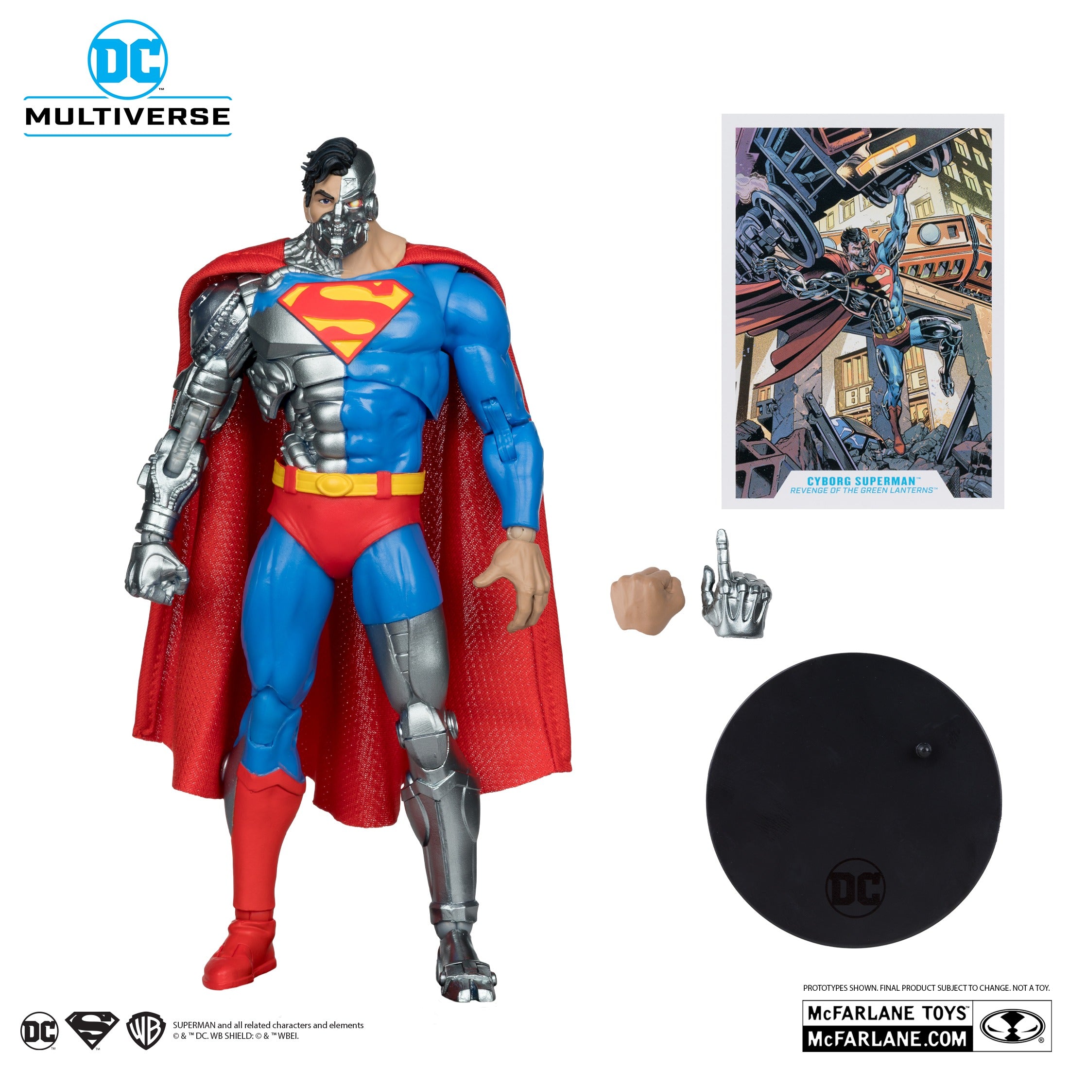 DC Multiverse Exclusive Cyborg Superman (Revenge of the Green Lanterns)、mySite、hgirdovlk