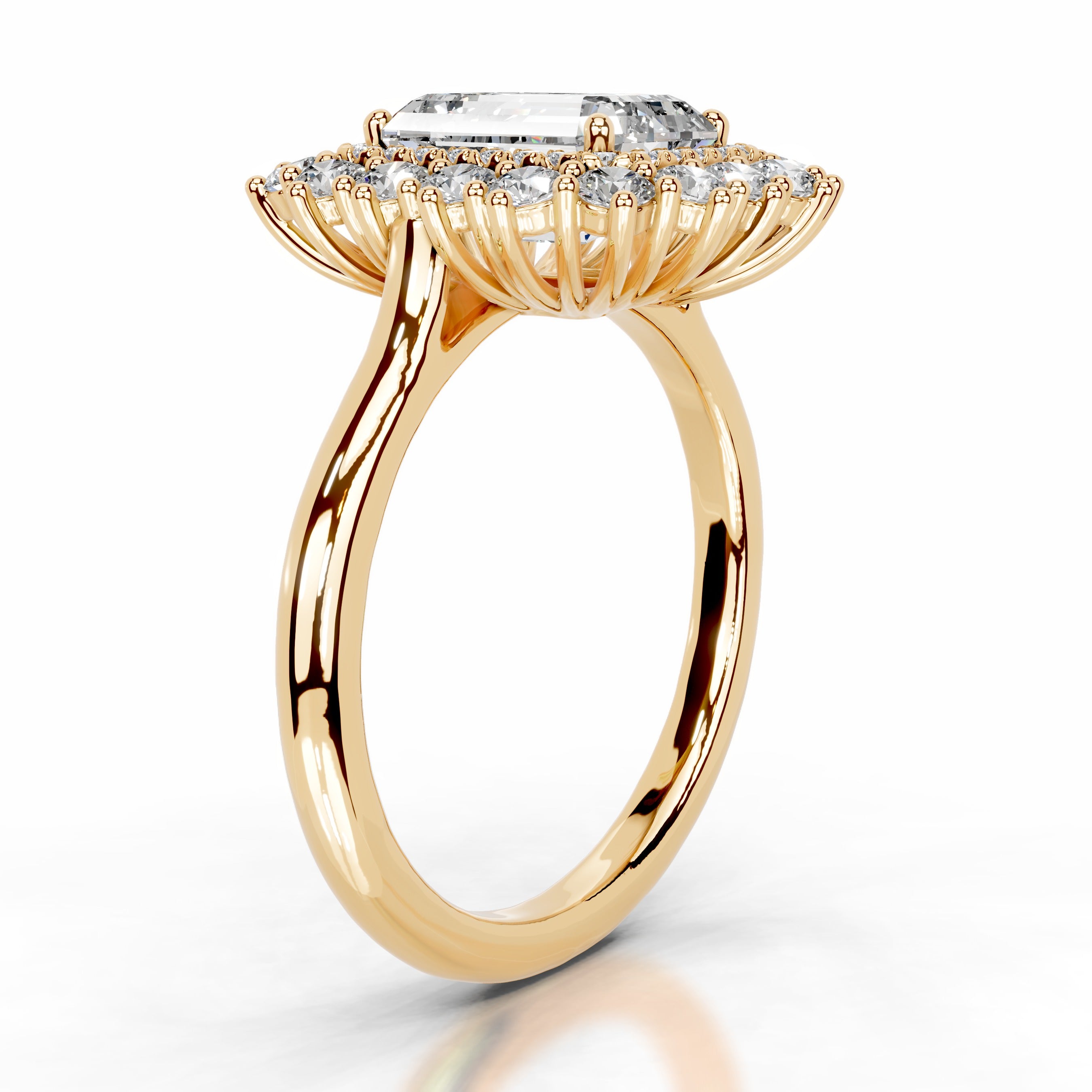 Myaree Diamond Engagement Ring - 18K Yellow Gold、mySite、hinf8tx79