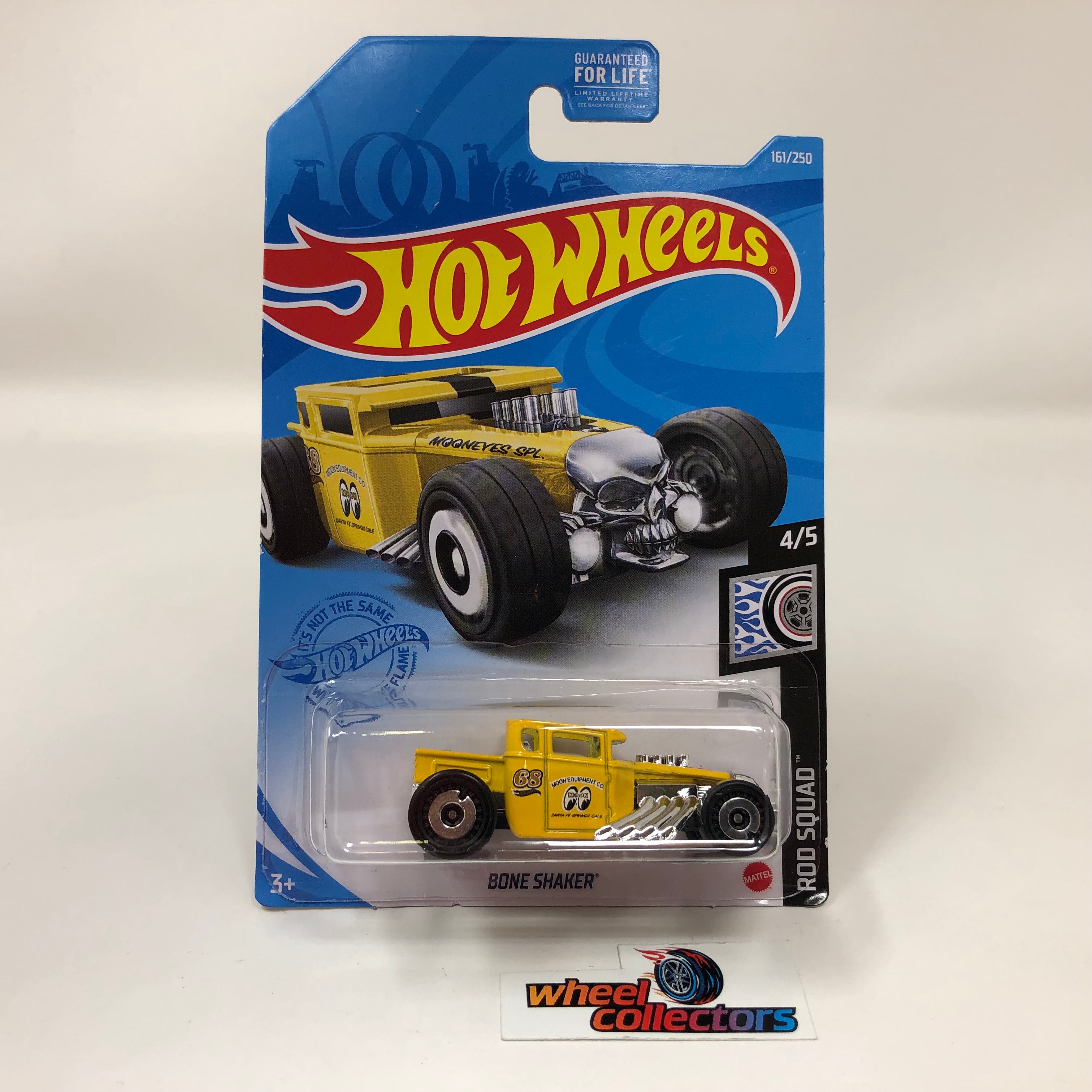 Bone Shaker #161 Mooneyes * Yellow * 2021 Hot Wheels、mySite、hgirdovlk