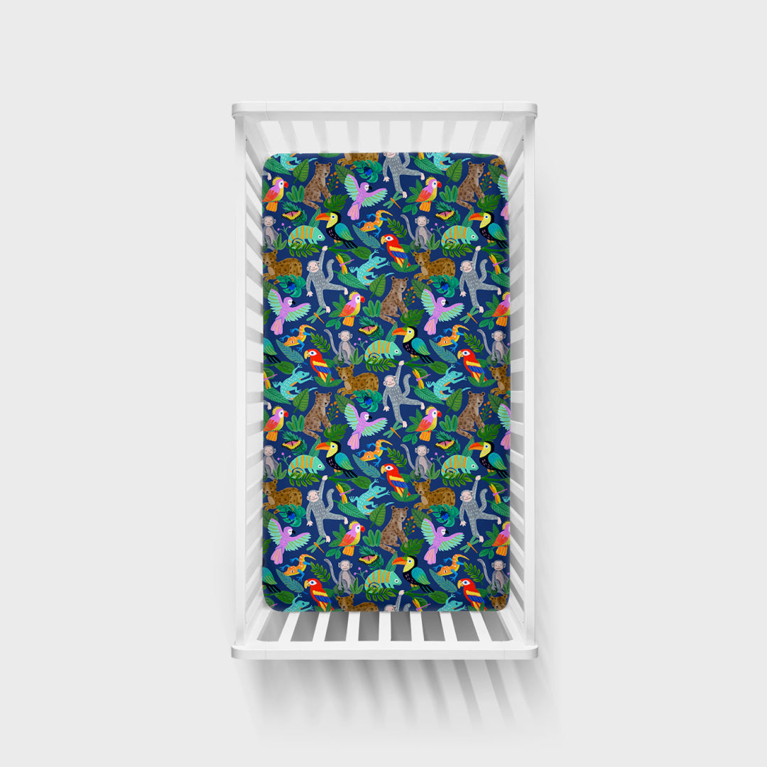  Jungle Jam Fitted Crib Sheet、mySite、layawaytickets