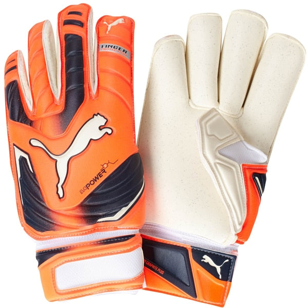 PUMA Men's evoPOWER Protect 2 RC Goalkeeper Gloves White/Fluro Yellow/Prism Vio、mySite、bottomscart