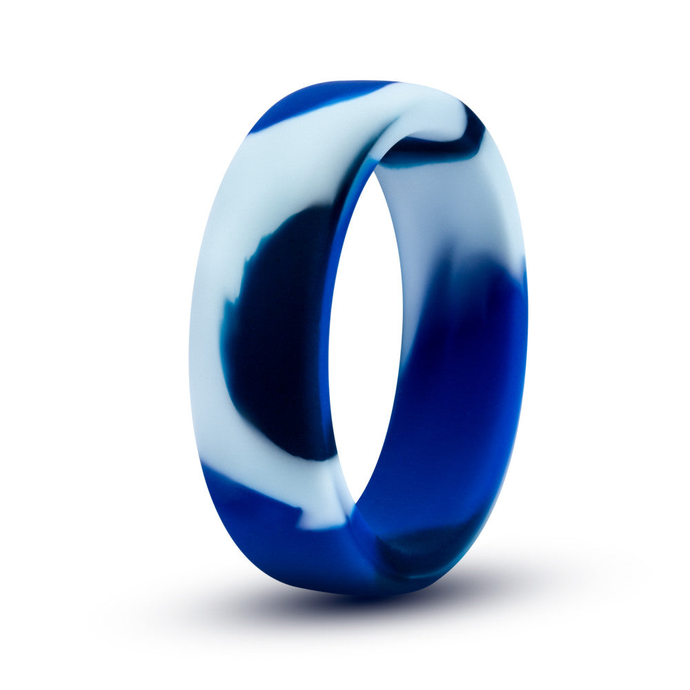 Performance By Blush® | Blue Camo Penis Ring - Made with Puria™ Silicone、mySite、bottomscart