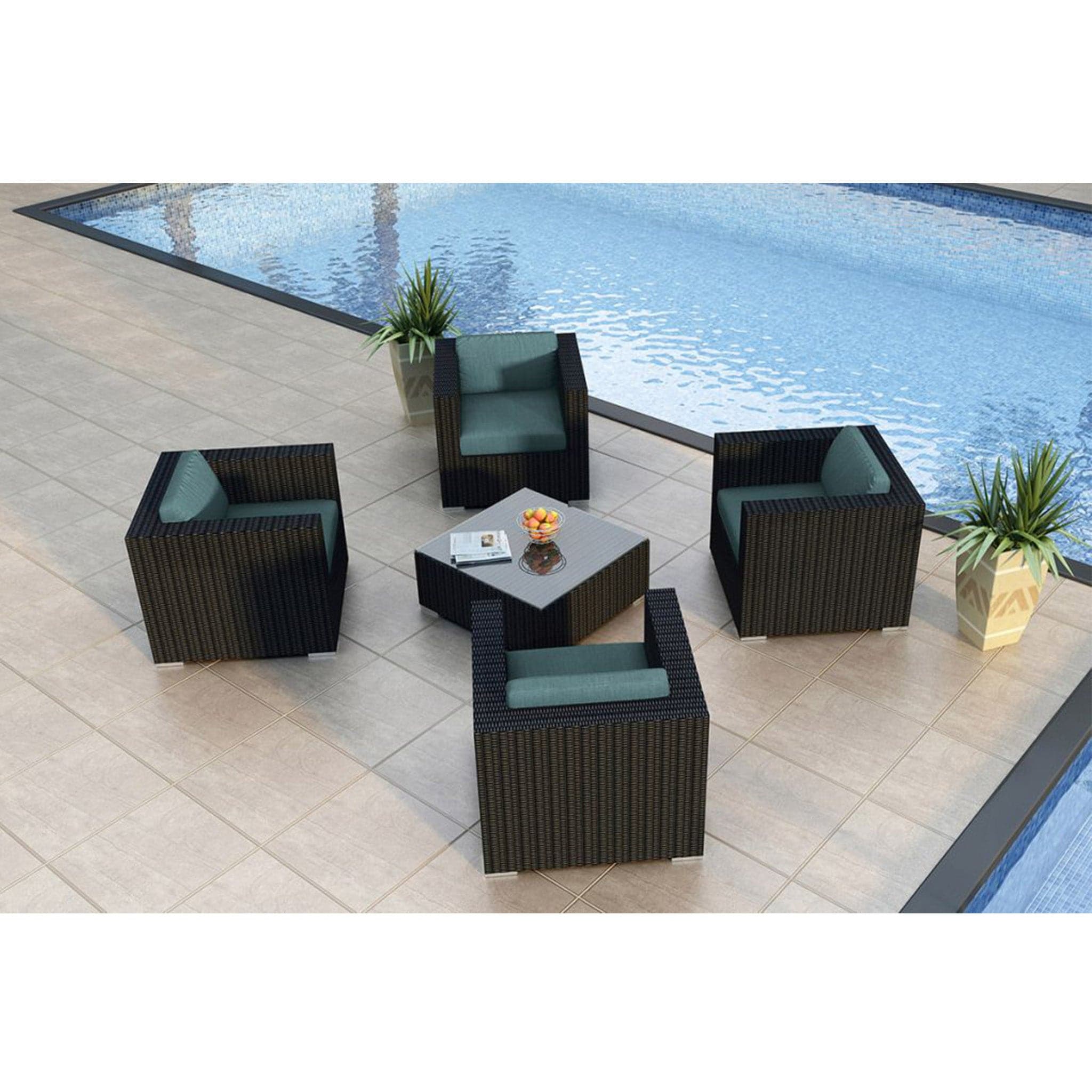 Urbana 5 Piece 4-Seat Club Chair Set、mySite、neckold