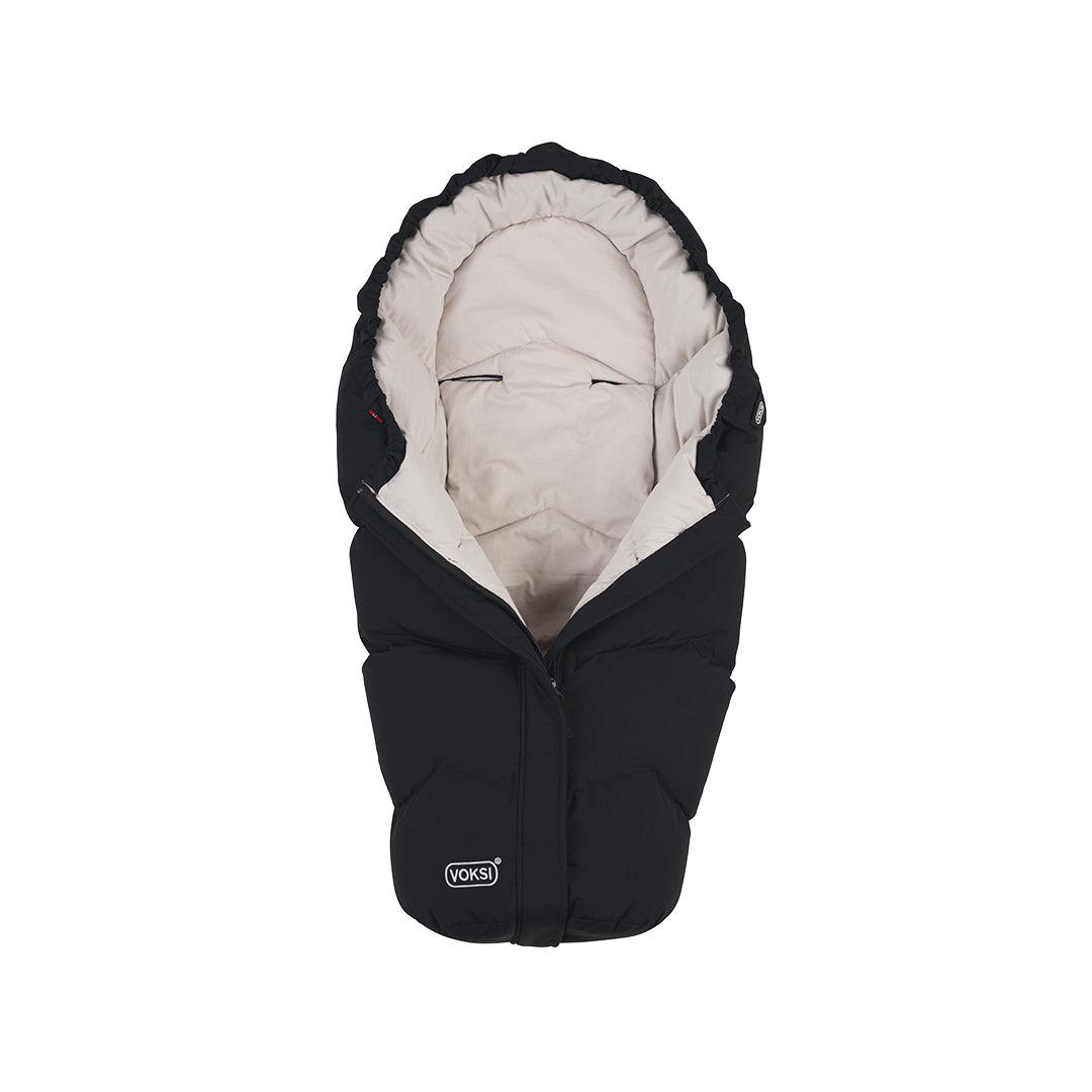 Voksi Move Footmuff - Black - Cream、mySite、merchandisen