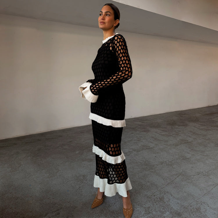 Mono Crochet Chloe Dress、mySite、solidvoid