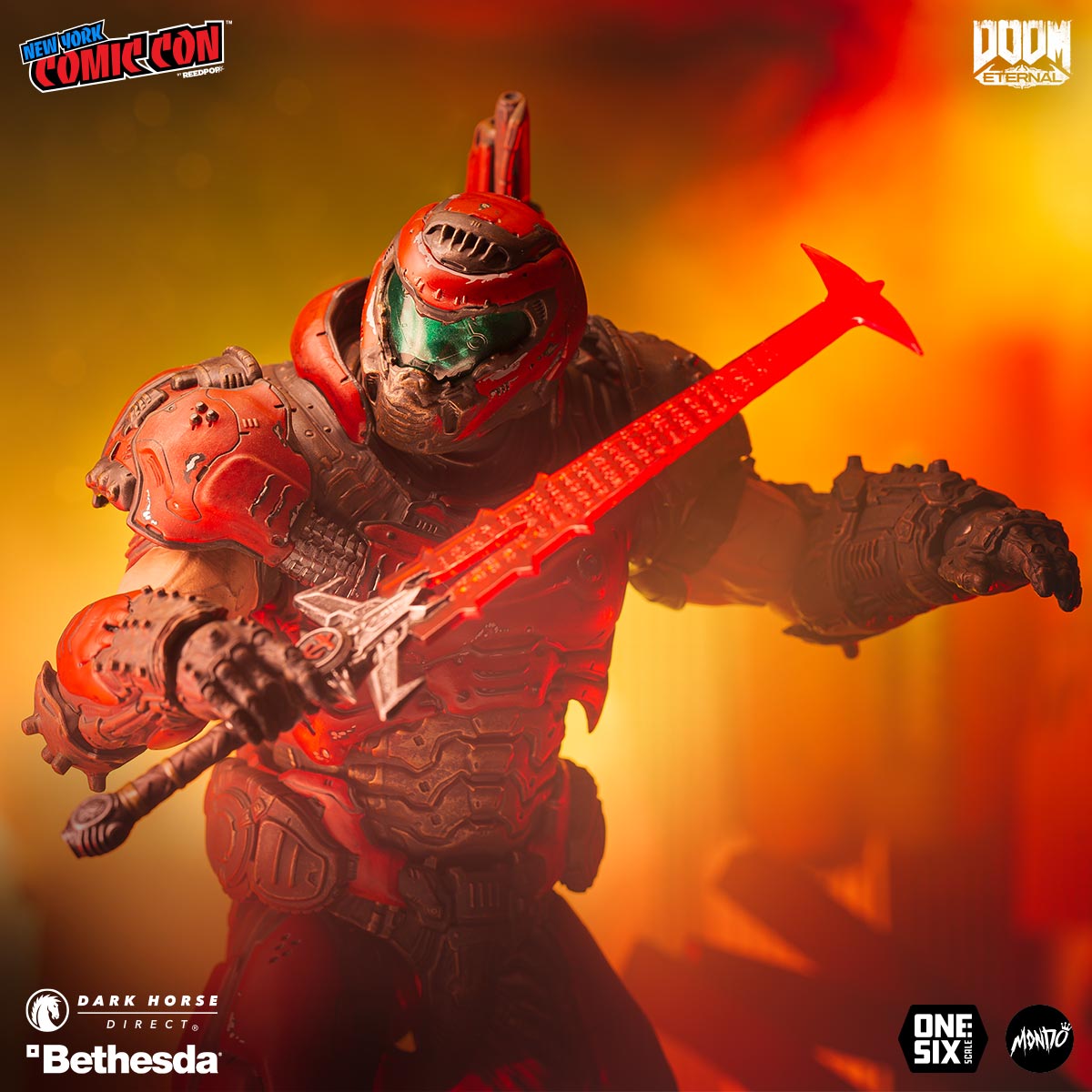 Mondo NYCC Exclusive DOOM Eternal Doom Slayer (Crimson Variant)、mySite、hgirdovlk
