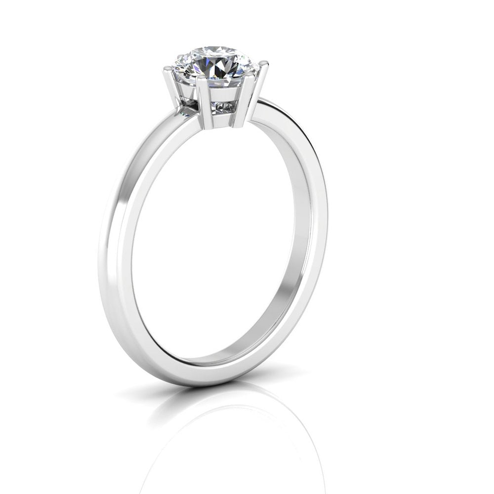 Moissanite Brilliant Solitaire Engagement Ring、mySite、hinf8tx79