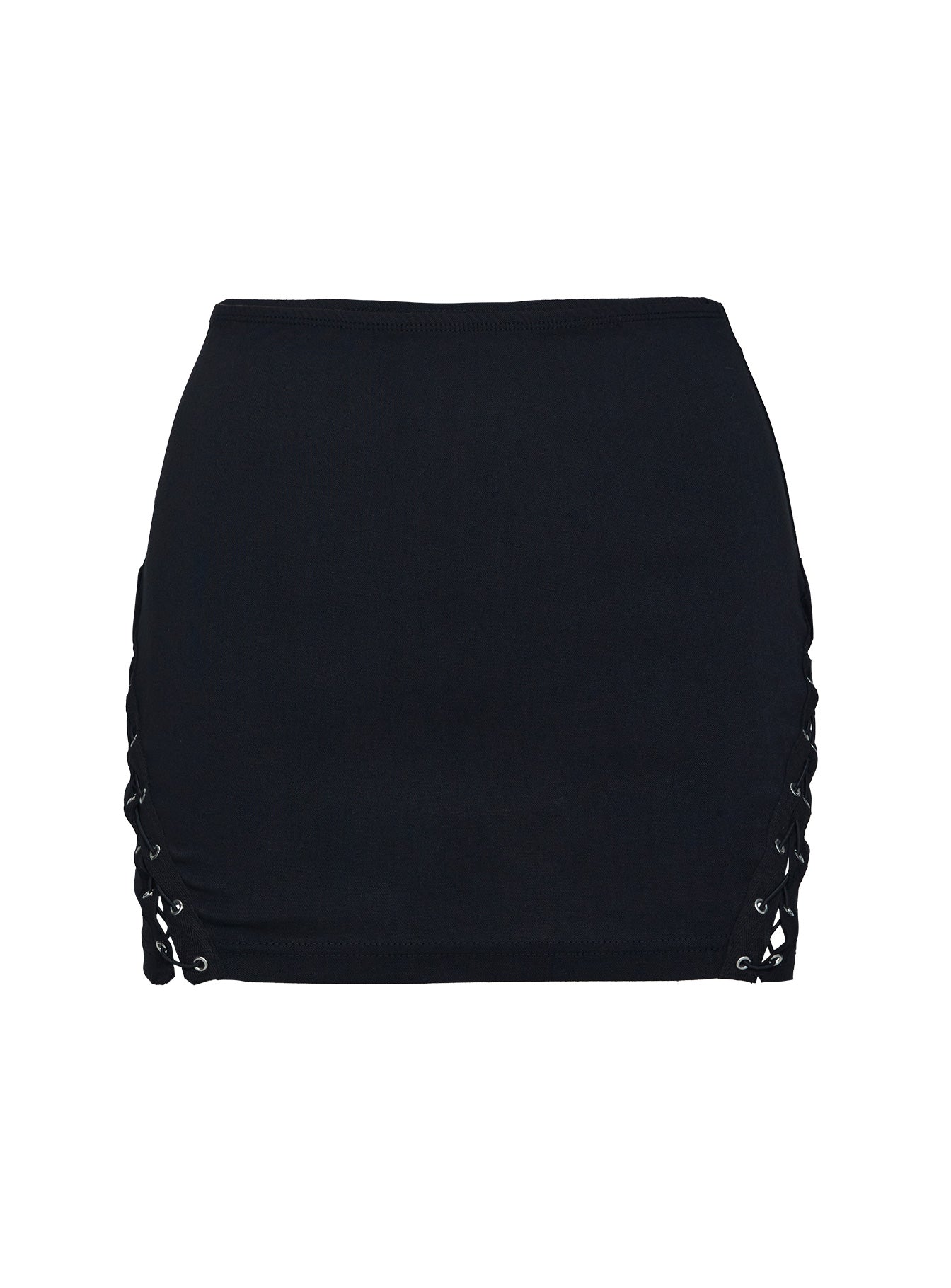 Dupont Mini Skirt Black、mySite、solidvoid