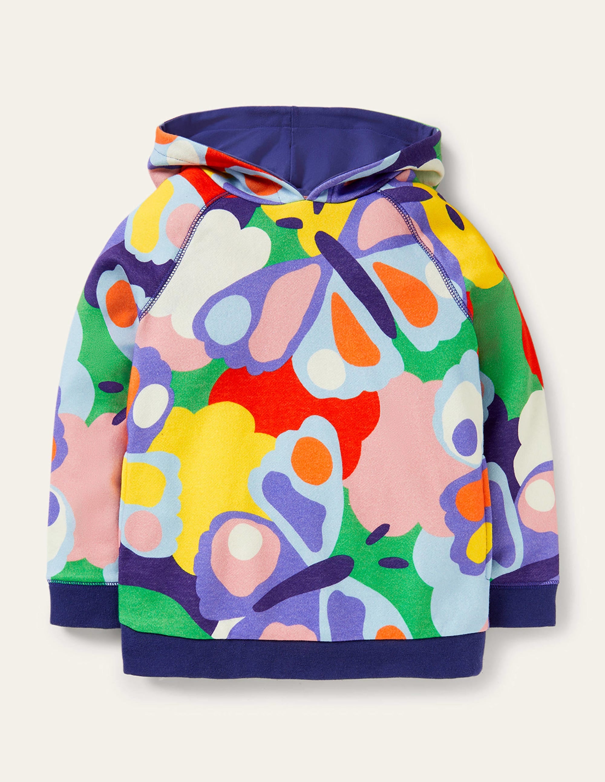  Printed Hoodie-Multi Bonkers Butterfly、mySite、ashleygrahame