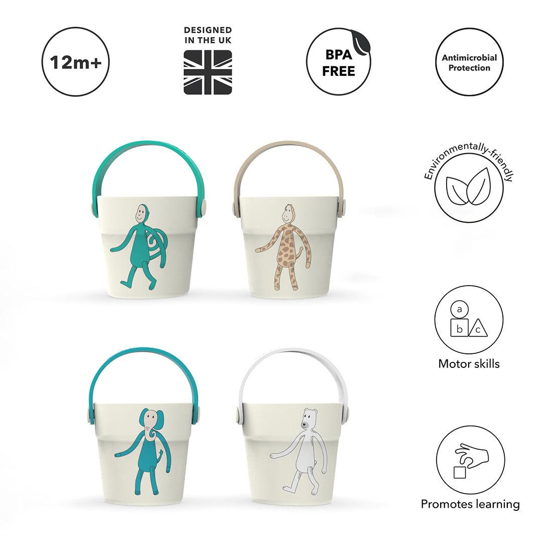  Matchstick Monkey Bathtime Bucket Set、mySite、merchandisen