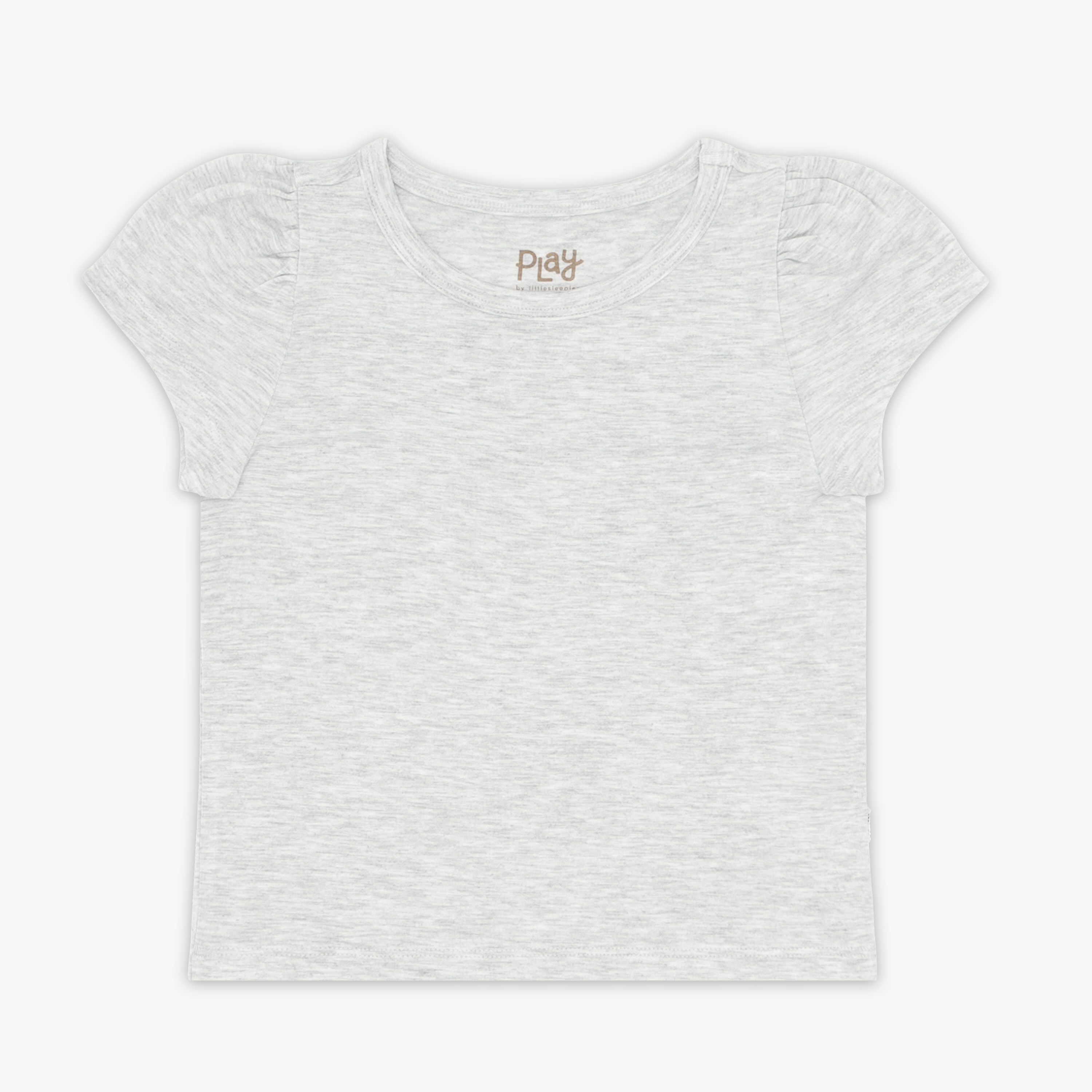  Light Heather Gray Puff Sleeve Tee、mySite、layawaytickets