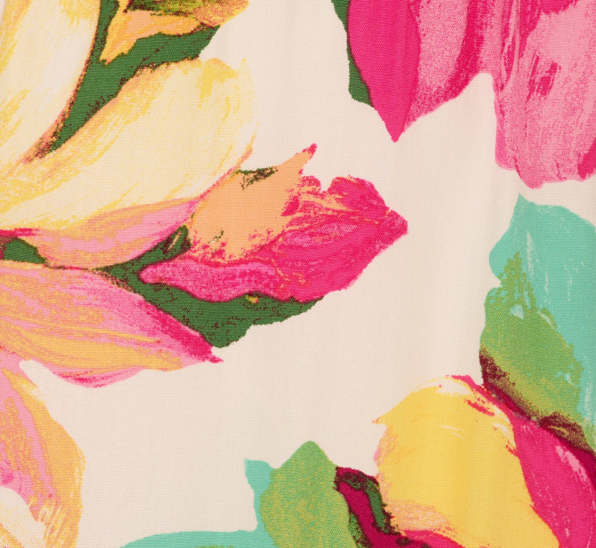 Puff Sleeve Flounce Mini Dress In White Multi、mySite、solidvoid