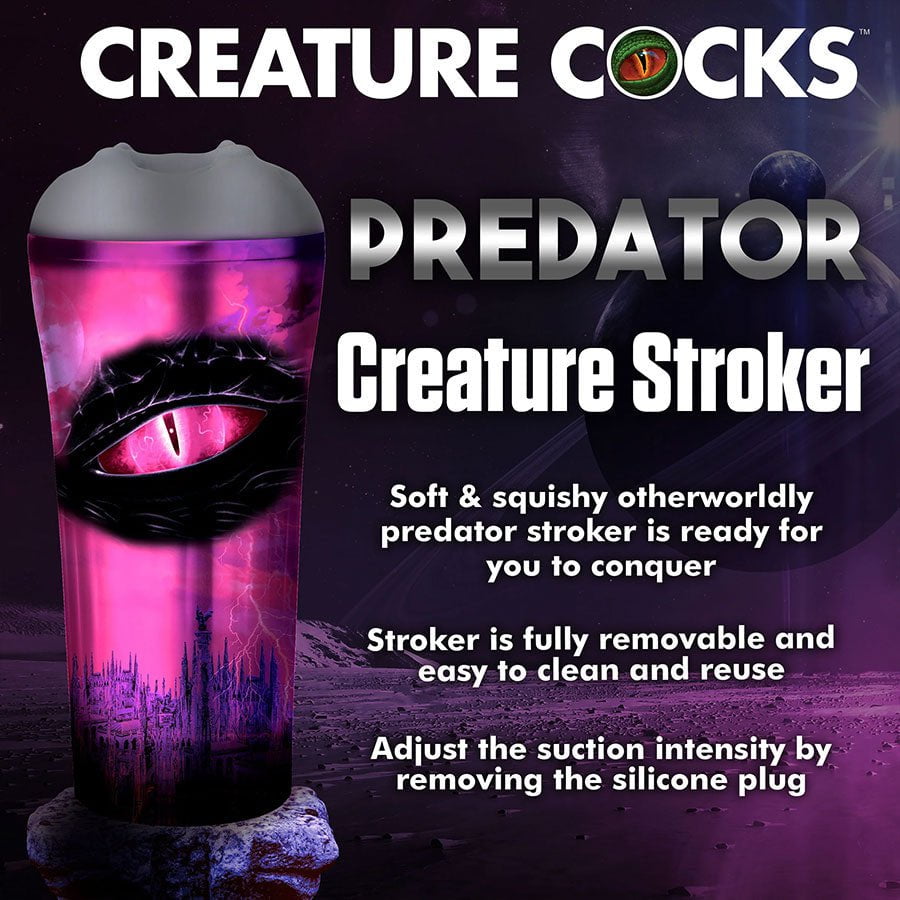 Predator Creature Gun Metal Grey Male Masturbator、mySite、bottomscart