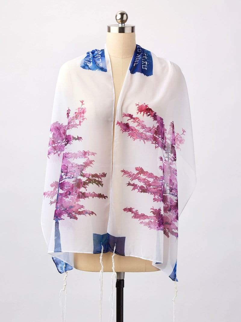 Purple Tree Tallit by Advah Designs、mySite、topwebapps