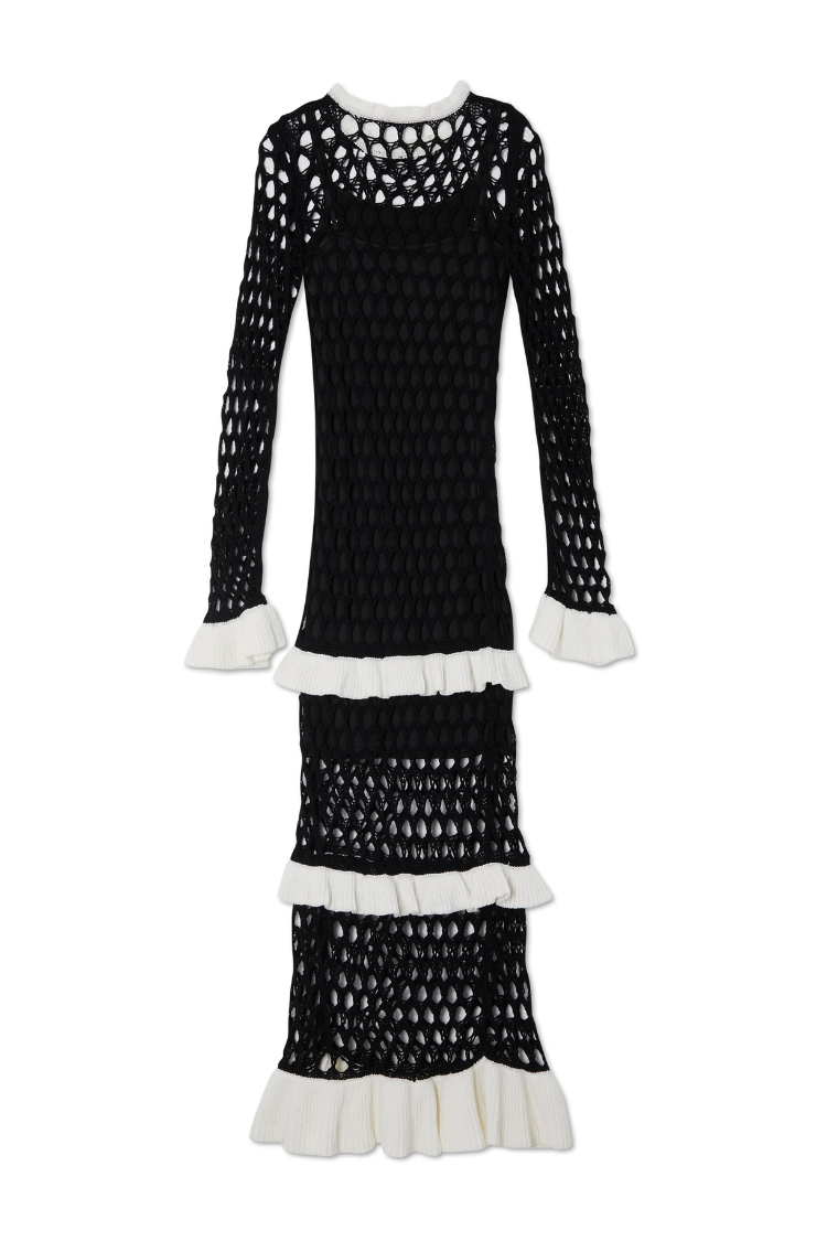 Mono Crochet Chloe Dress、mySite、solidvoid