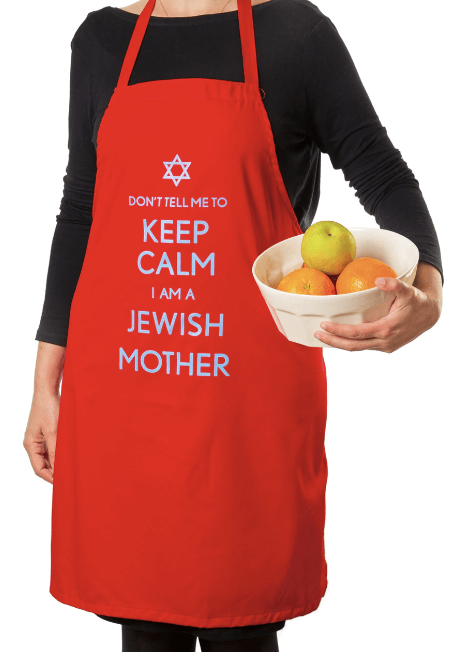 Don't Tell Me to Keep Calm, I'm a Jewish Mother Apron - Red、mySite、topwebapps