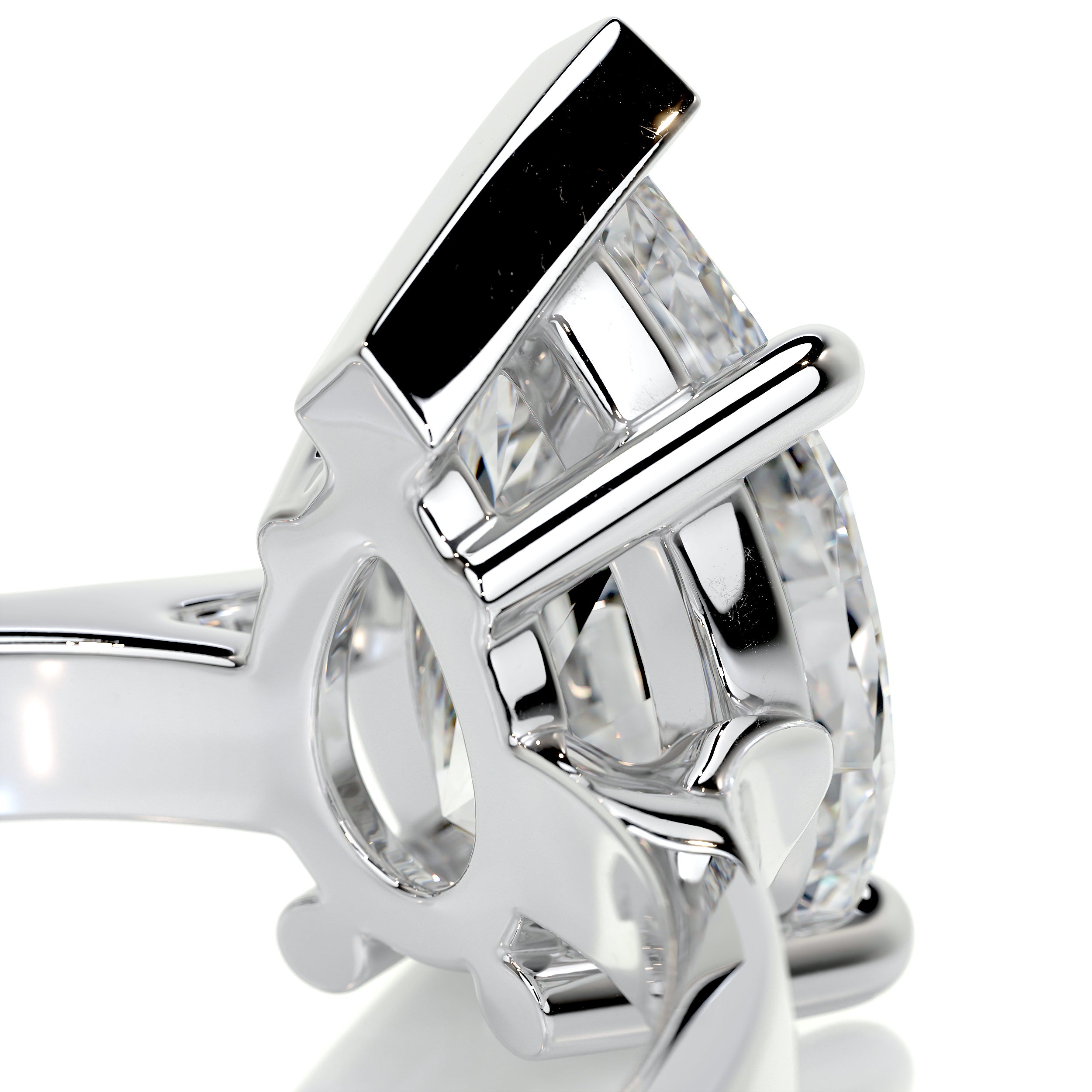 Jessica Diamond Engagement Ring -18K White Gold、mySite、hinf8tx79