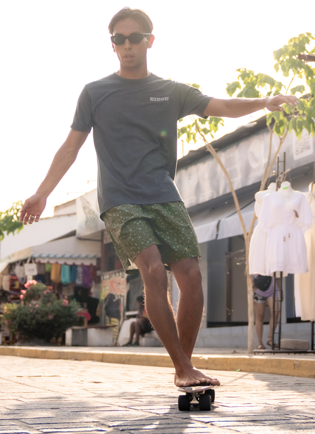 Eidon Men's 17Tiny Sea Volley Swim Trunks、mySite、noshort