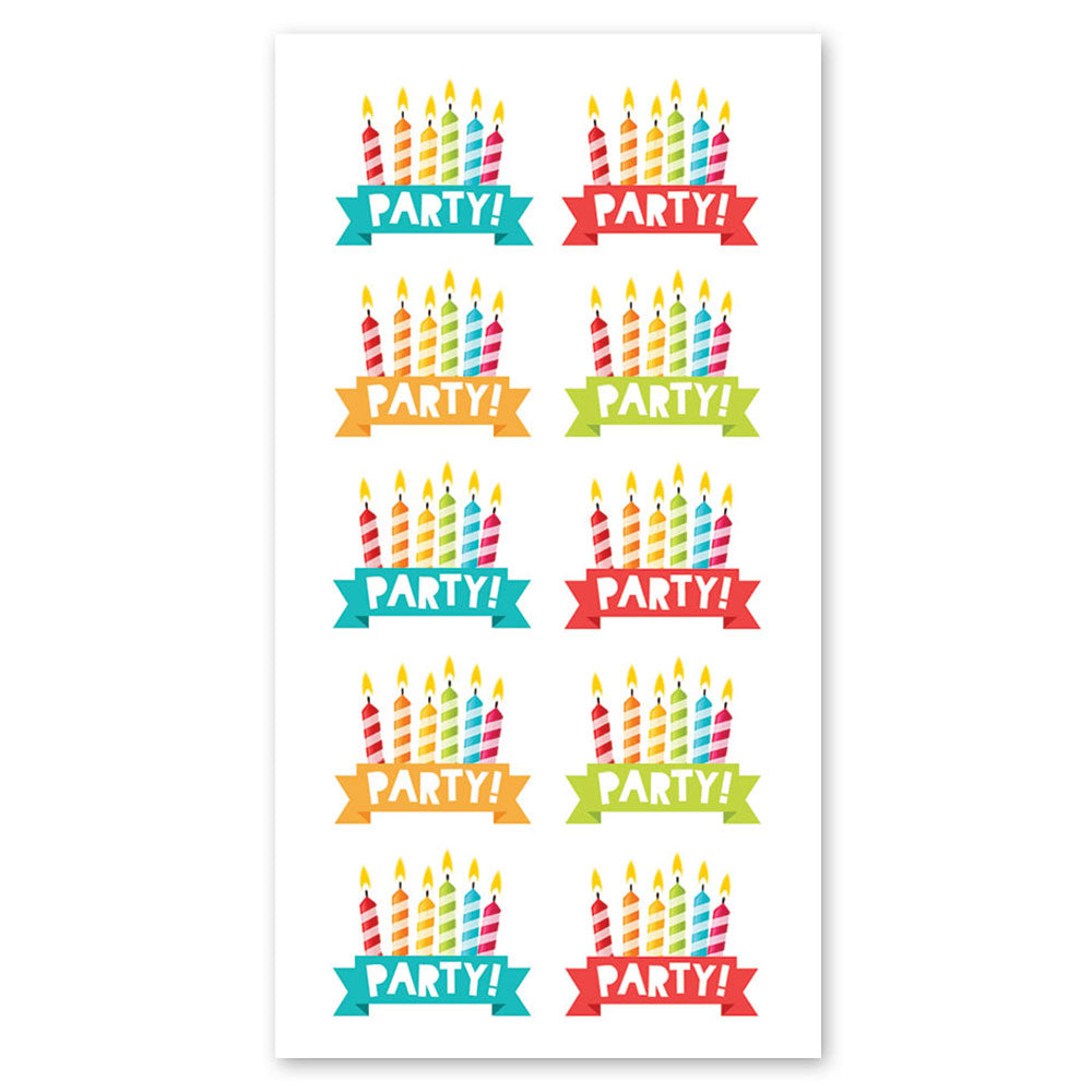  Birthday Party Stickers、mySite、ghnorth