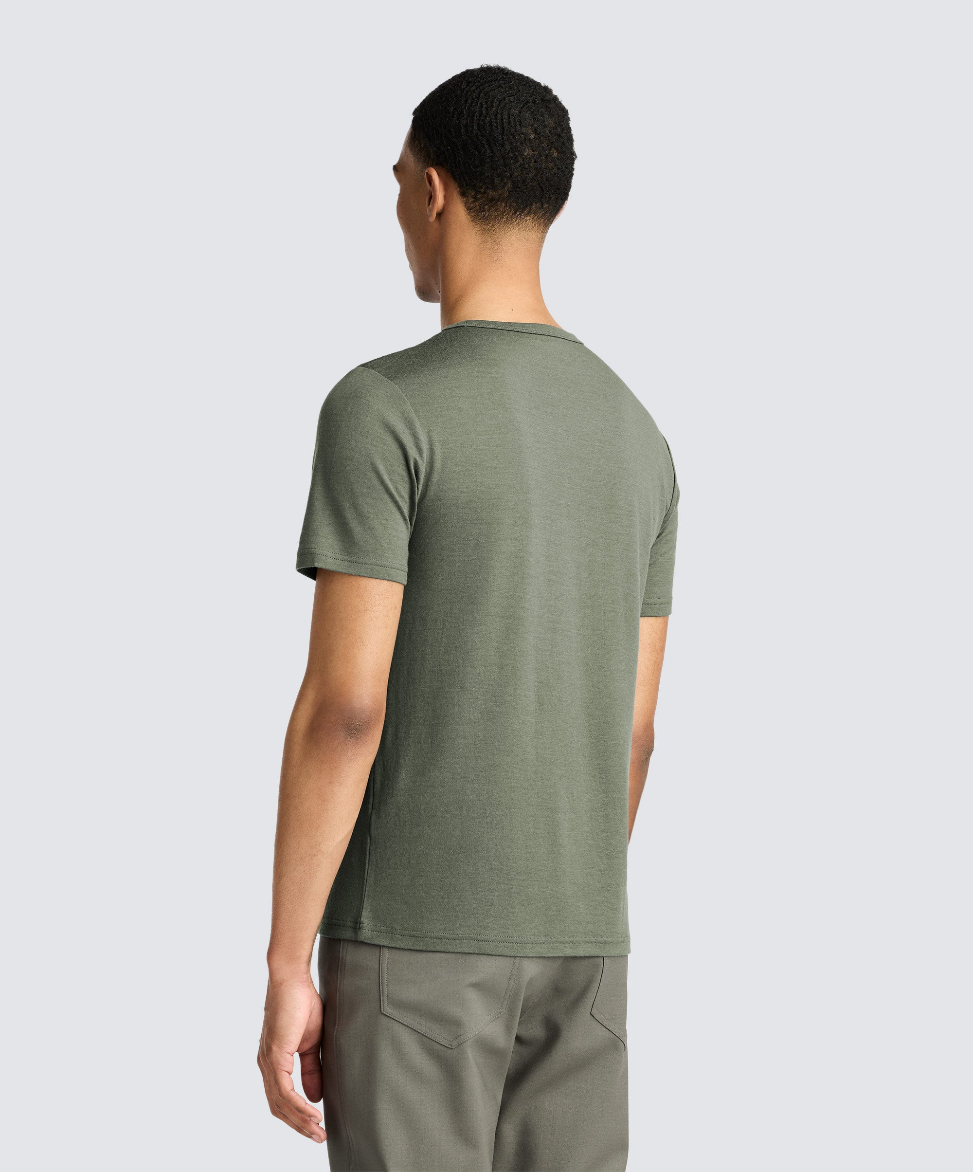 Men's Merino Crew Neck T-Shirt、mySite、noshort