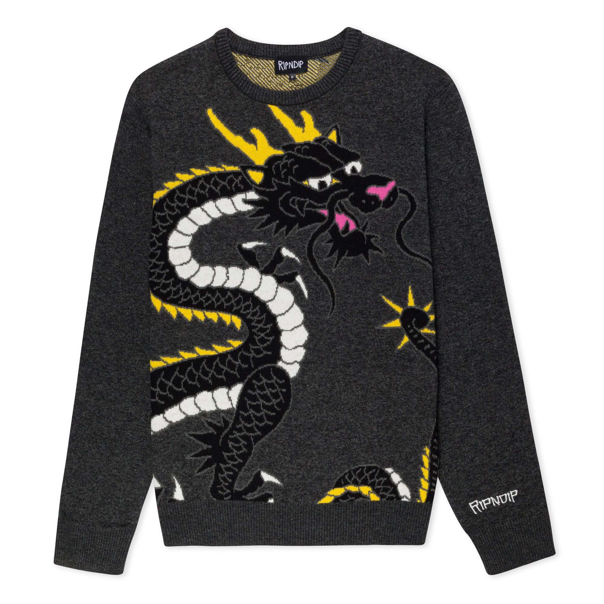  Ryu Knit Sweater (Black Heather)、mySite、merchandisen