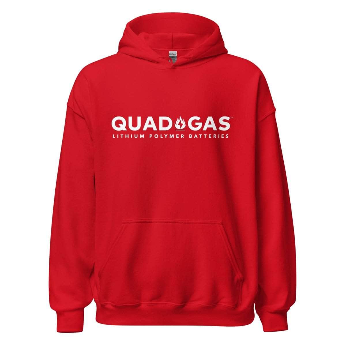  Quad Gas Red Unisex Hoodie、mySite、merchandisen