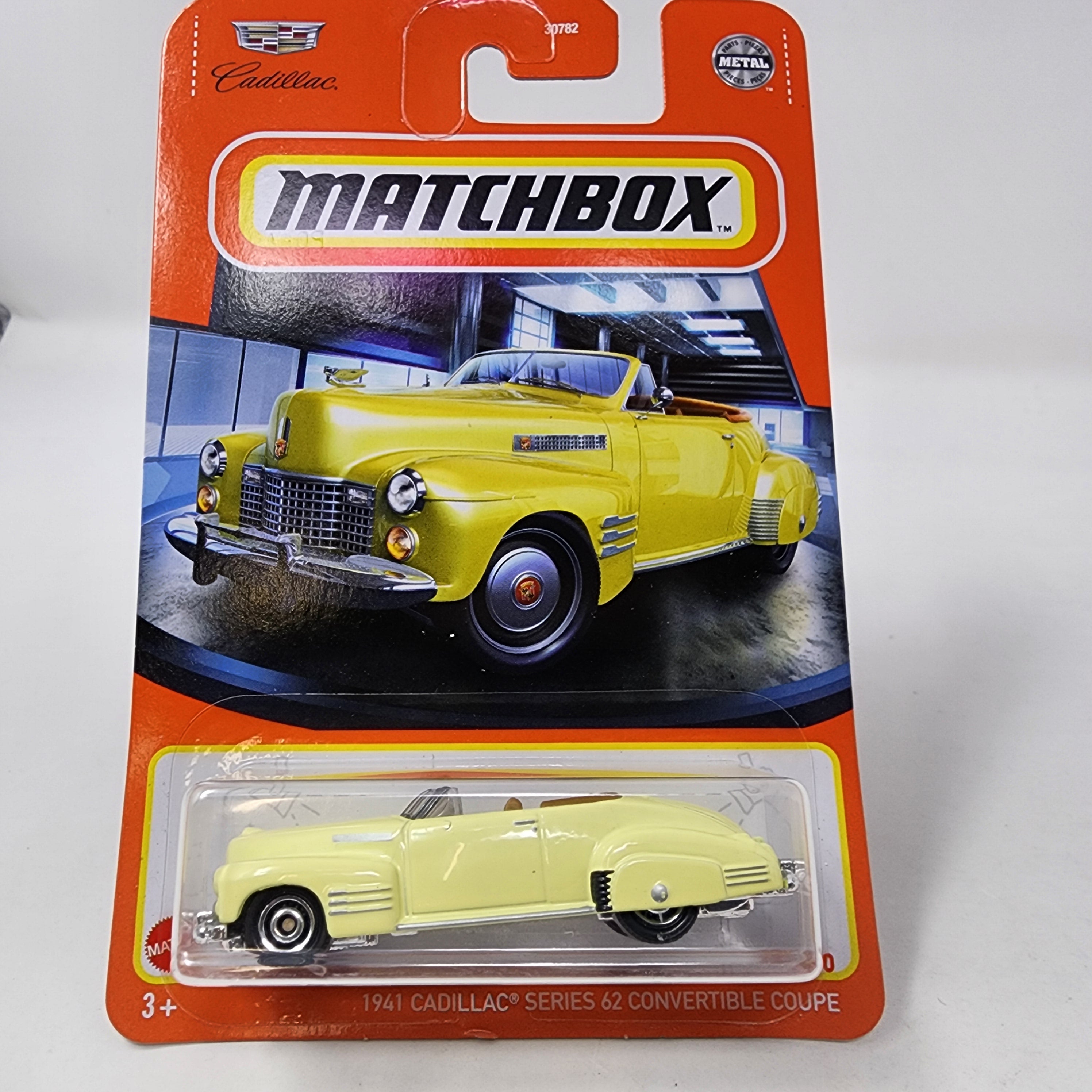 1941 Cadillac Series 62 Coupe * Yellow * Matchbox Basic Mainline、mySite、hgirdovlk