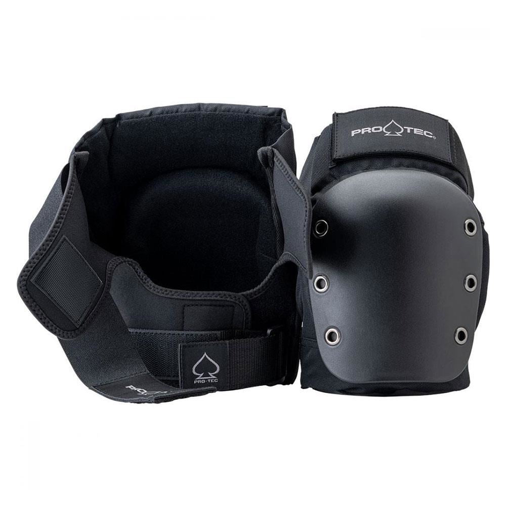  Pro-Tec Pads Street Open Back JR Knee Pads - Black - Youth、mySite、merchandisen