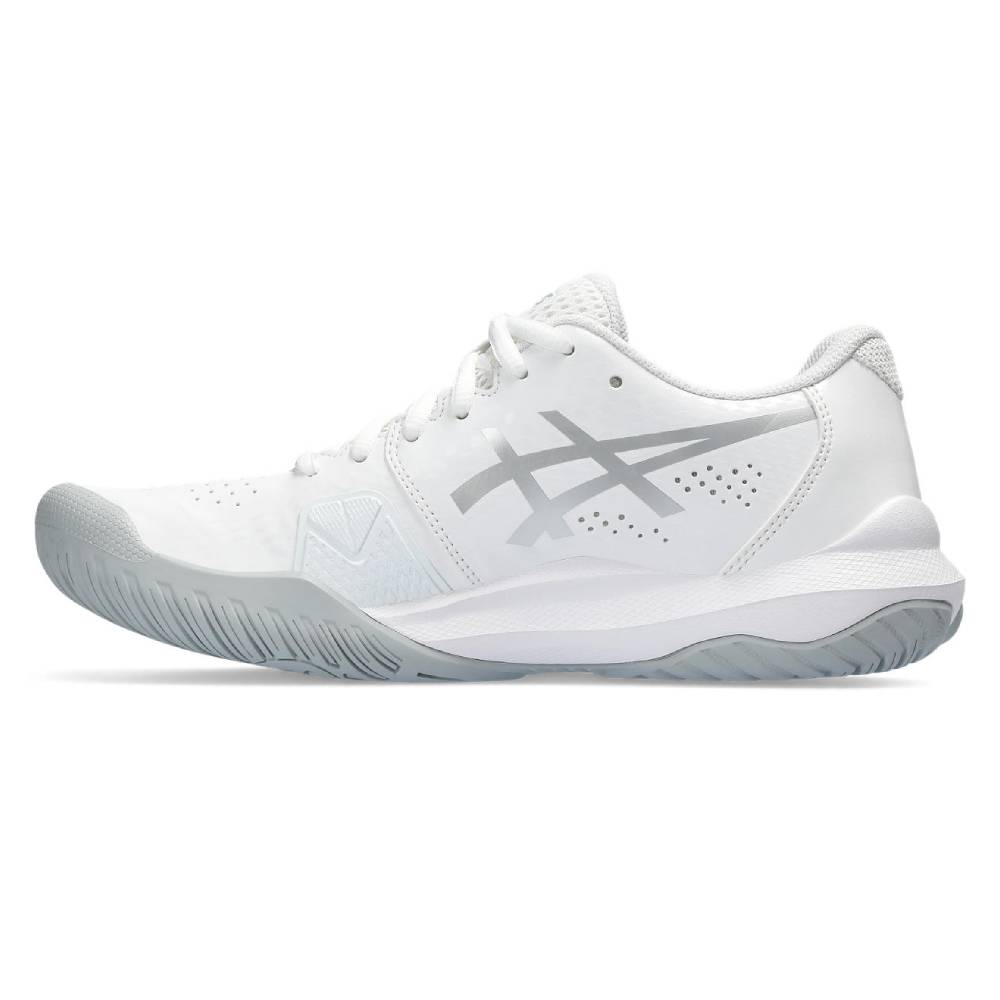 Asics Gel Challenger 14 Women's Tennis Shoe (White/Pure Silver)
