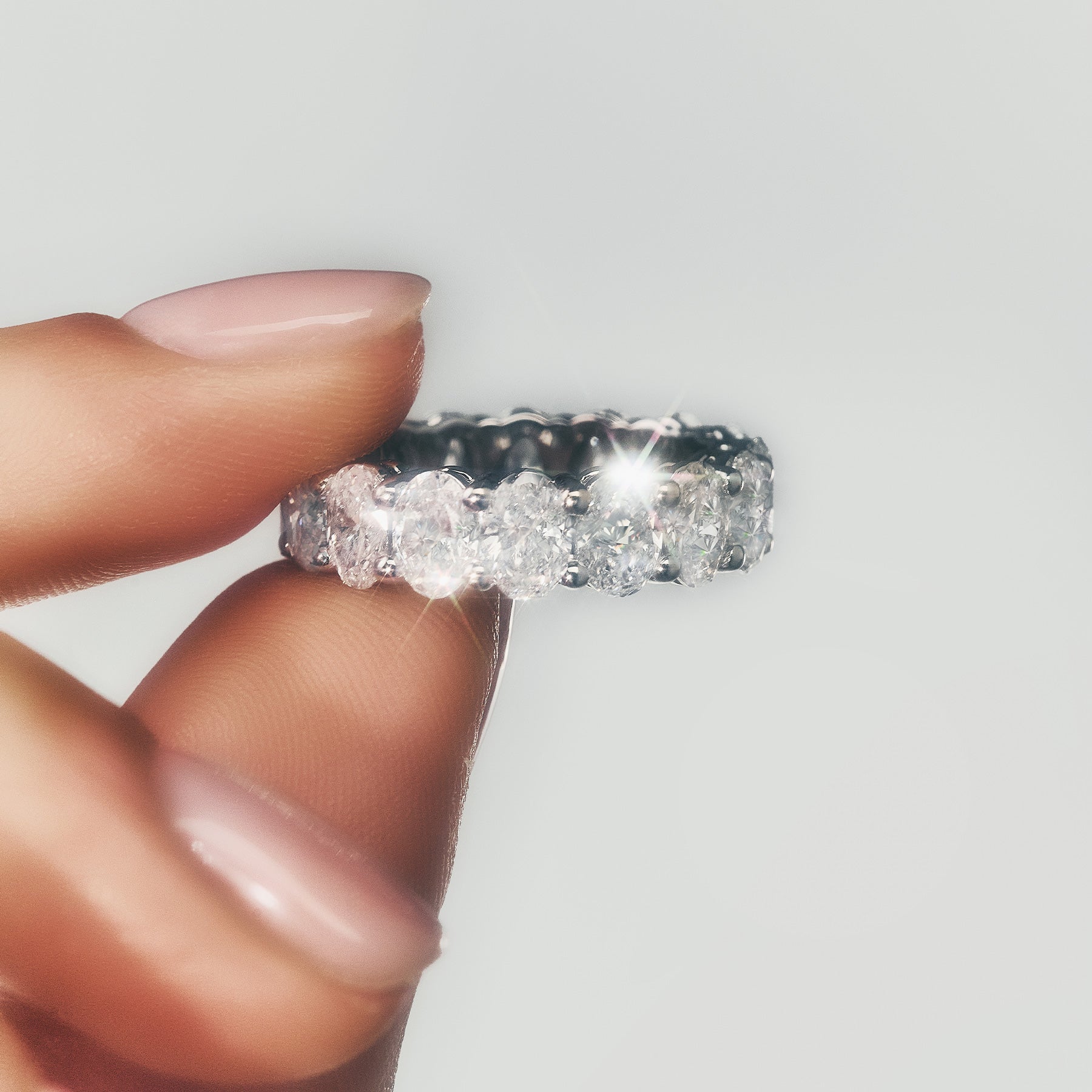 Julia Lab Grown Diamond Wedding Ring -14K White Gold (RTS)、mySite、hinf8tx79