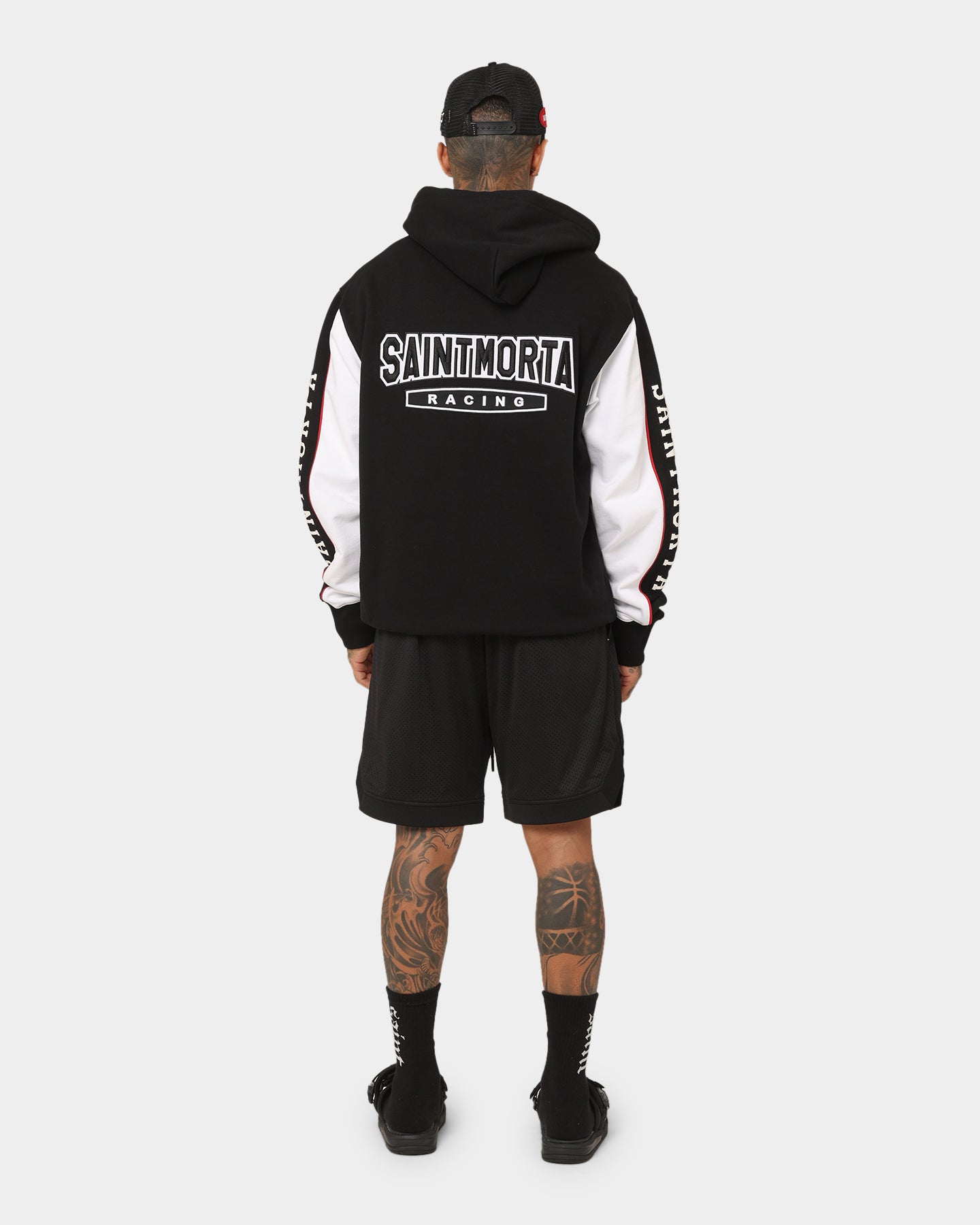 Saint Morta Pro Racing Hoodie Black、mySite、zt4zffjzw