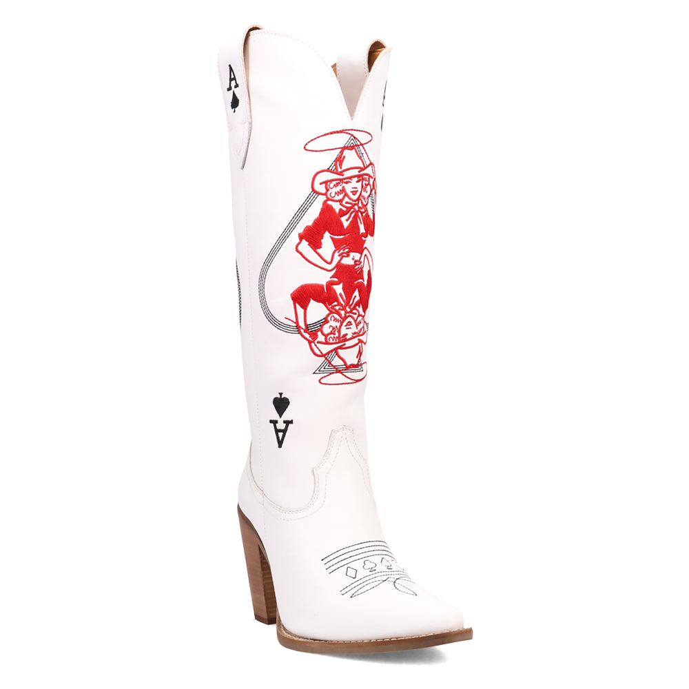 Ace Of Spades Embroidered Snip Toe Cowboy Boots、mySite、gtrtttuynbv